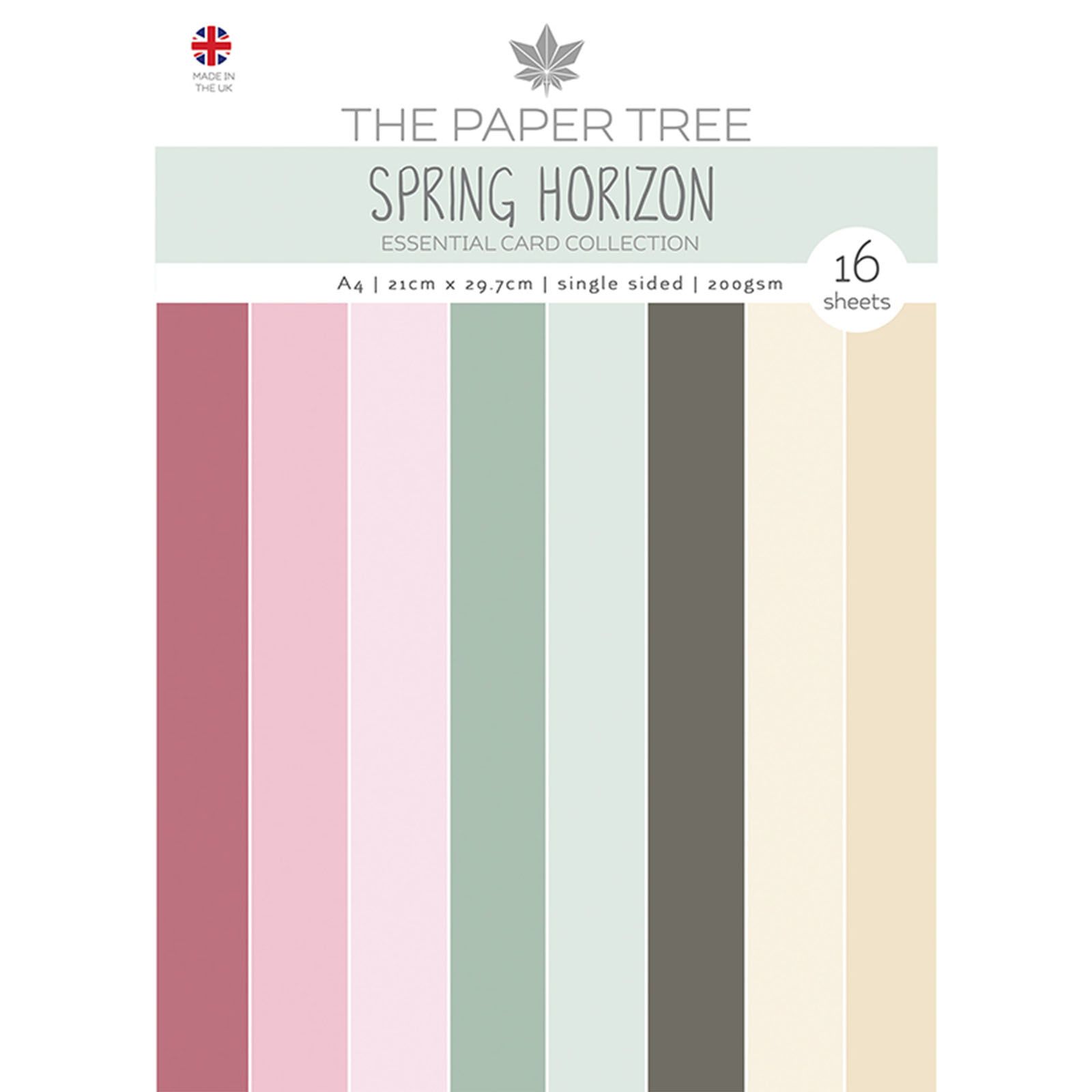 The Paper Tree • Spring horizon essential colour card