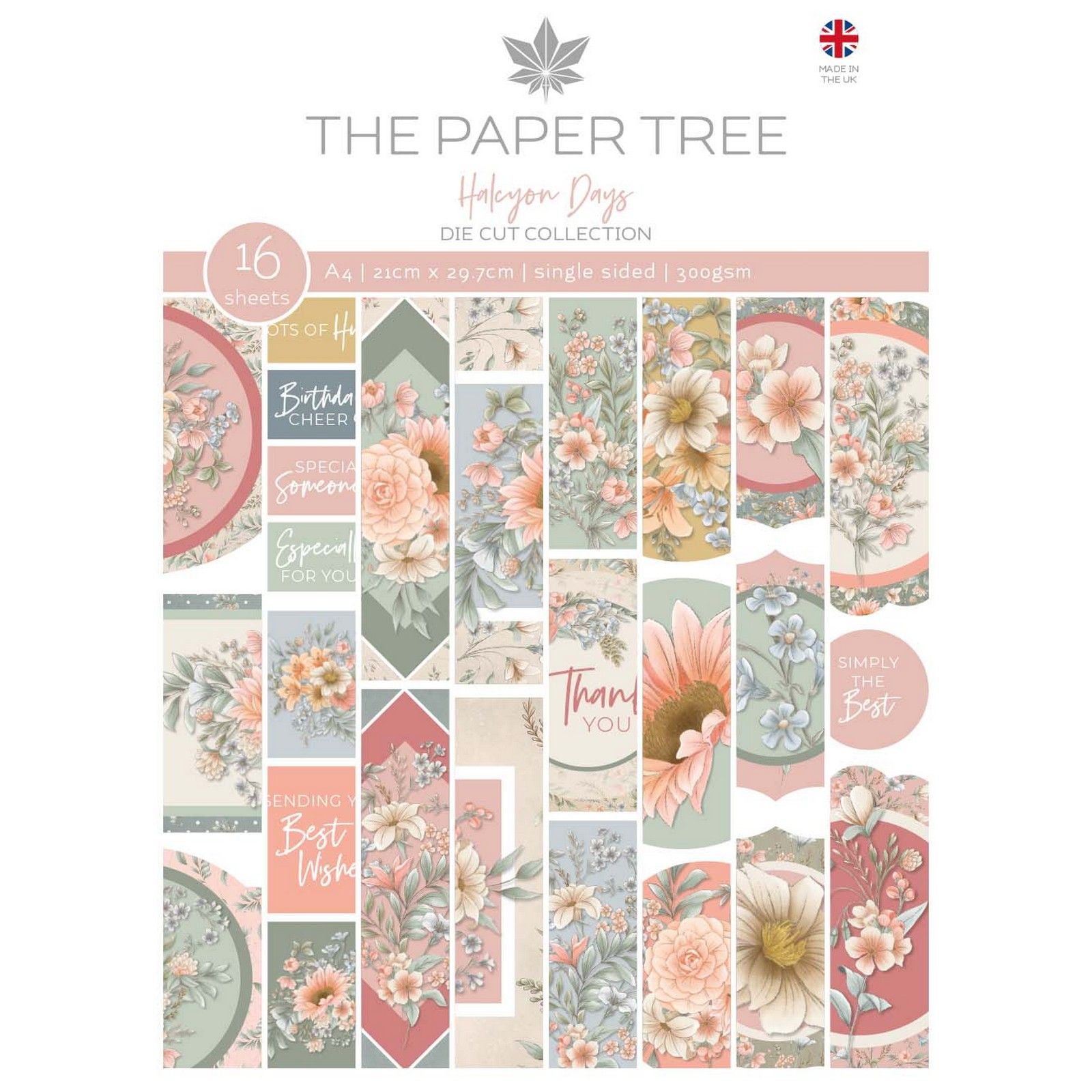 The Paper Tree • Halcyon days die cut collection