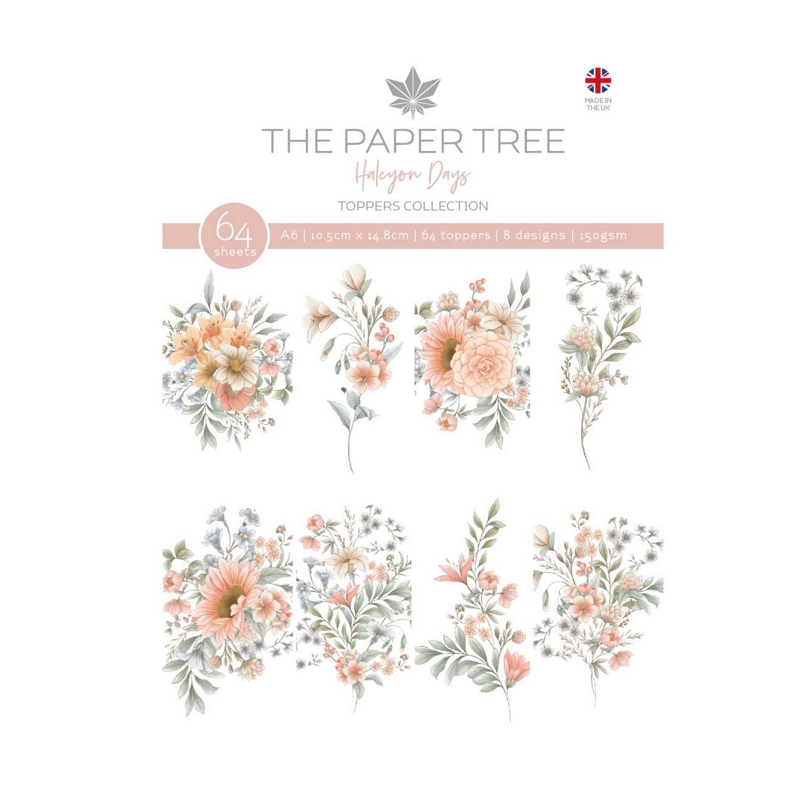 The Paper Tree • Halcyon days toppers collection A6