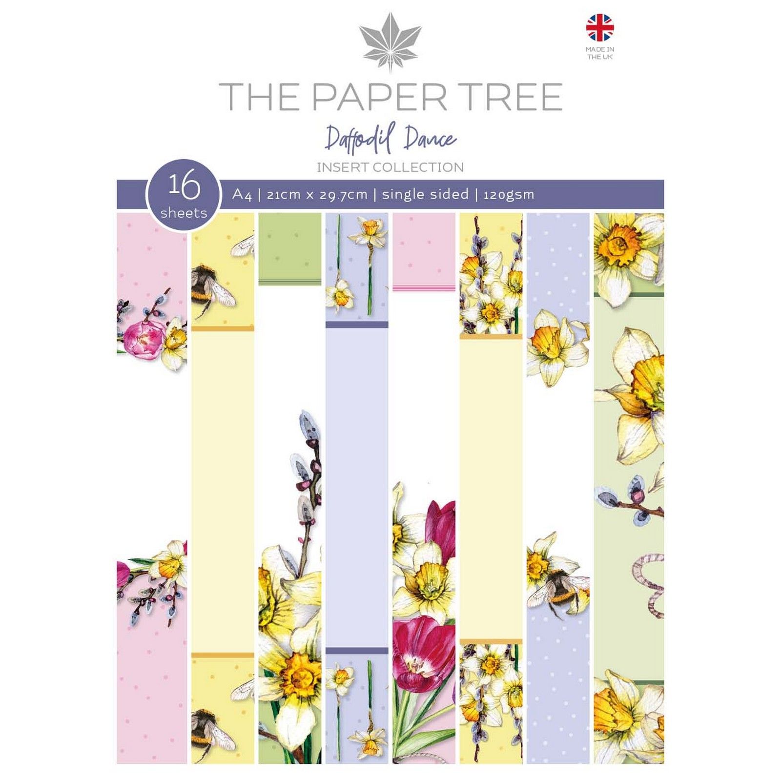 The Paper Tree • Daffodil dance insert collection A4