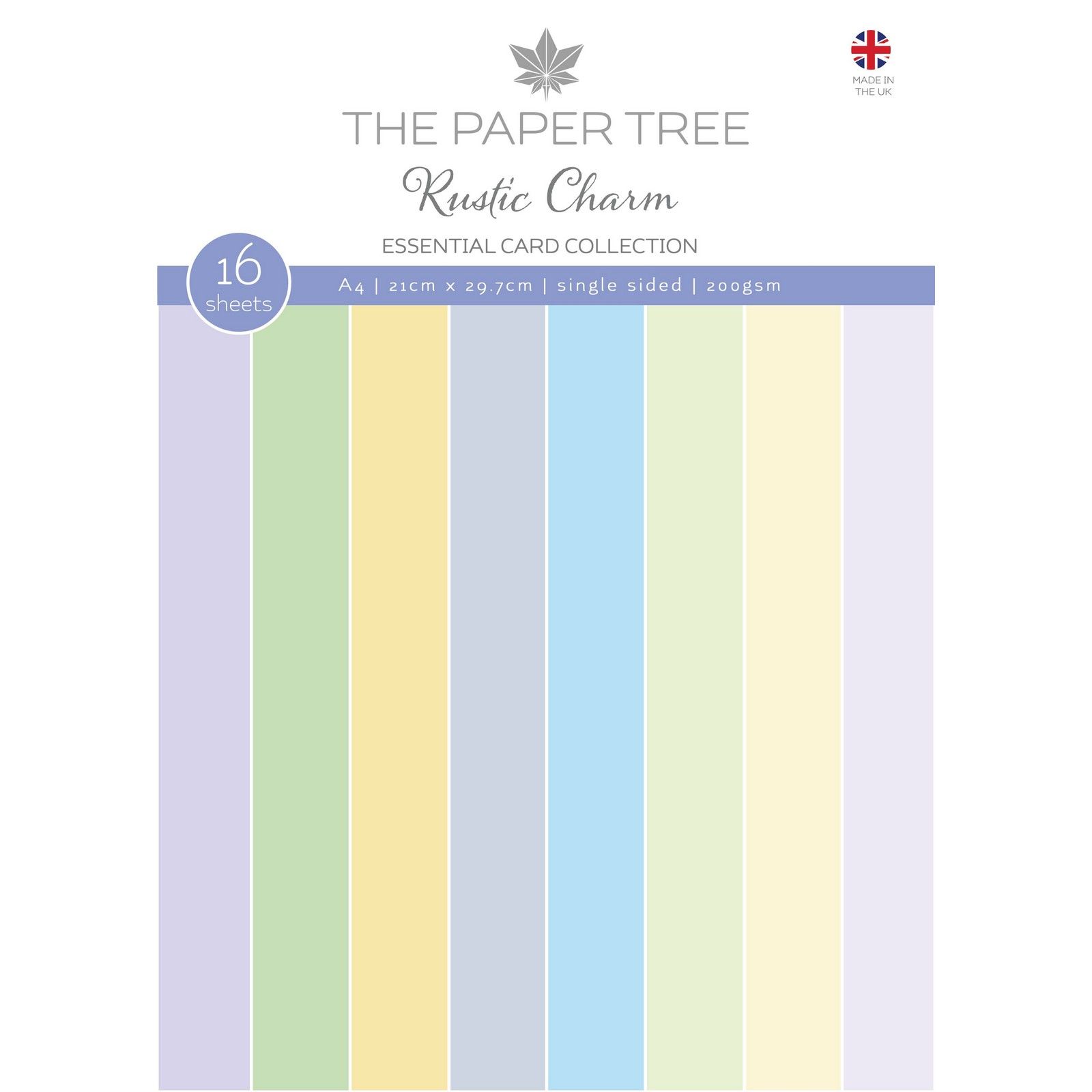 The Paper Tree • Rustic Charm Essential Colour Card A4