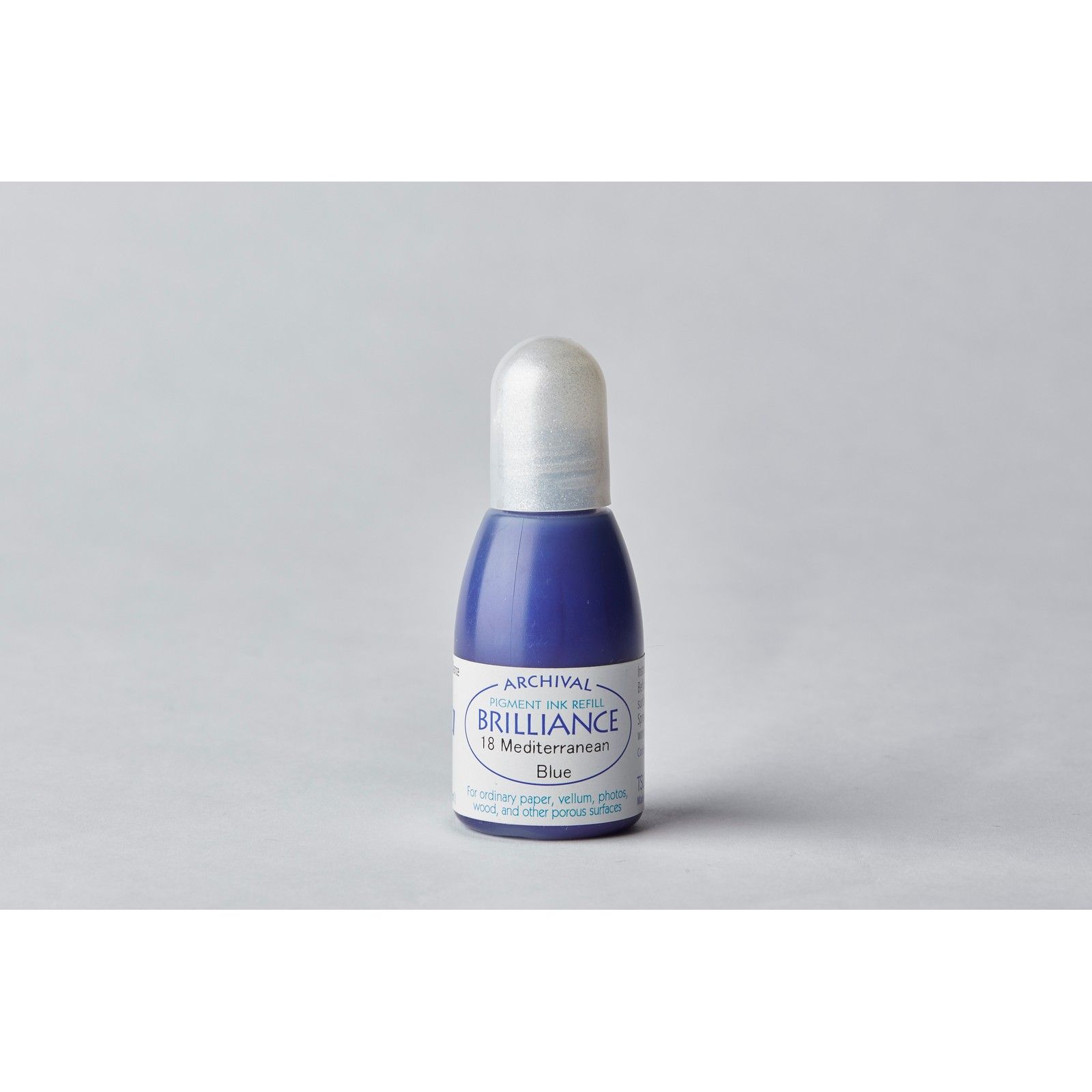 Tsukineko • Brilliance Reinker Navulling Inkt Mediterranean Blue