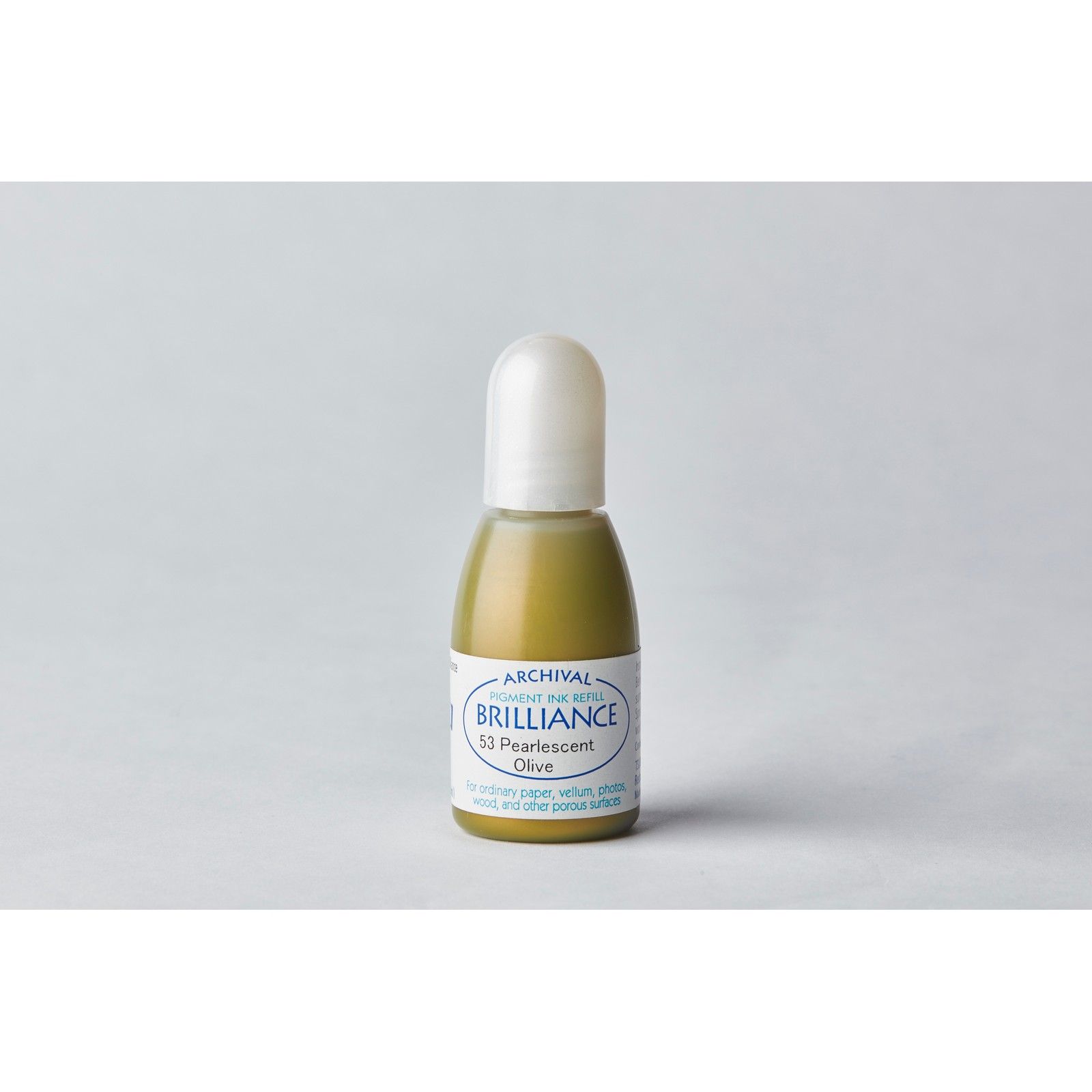 Tsukineko • Brilliance Reinker Navulling Inkt Pearlescent Olive