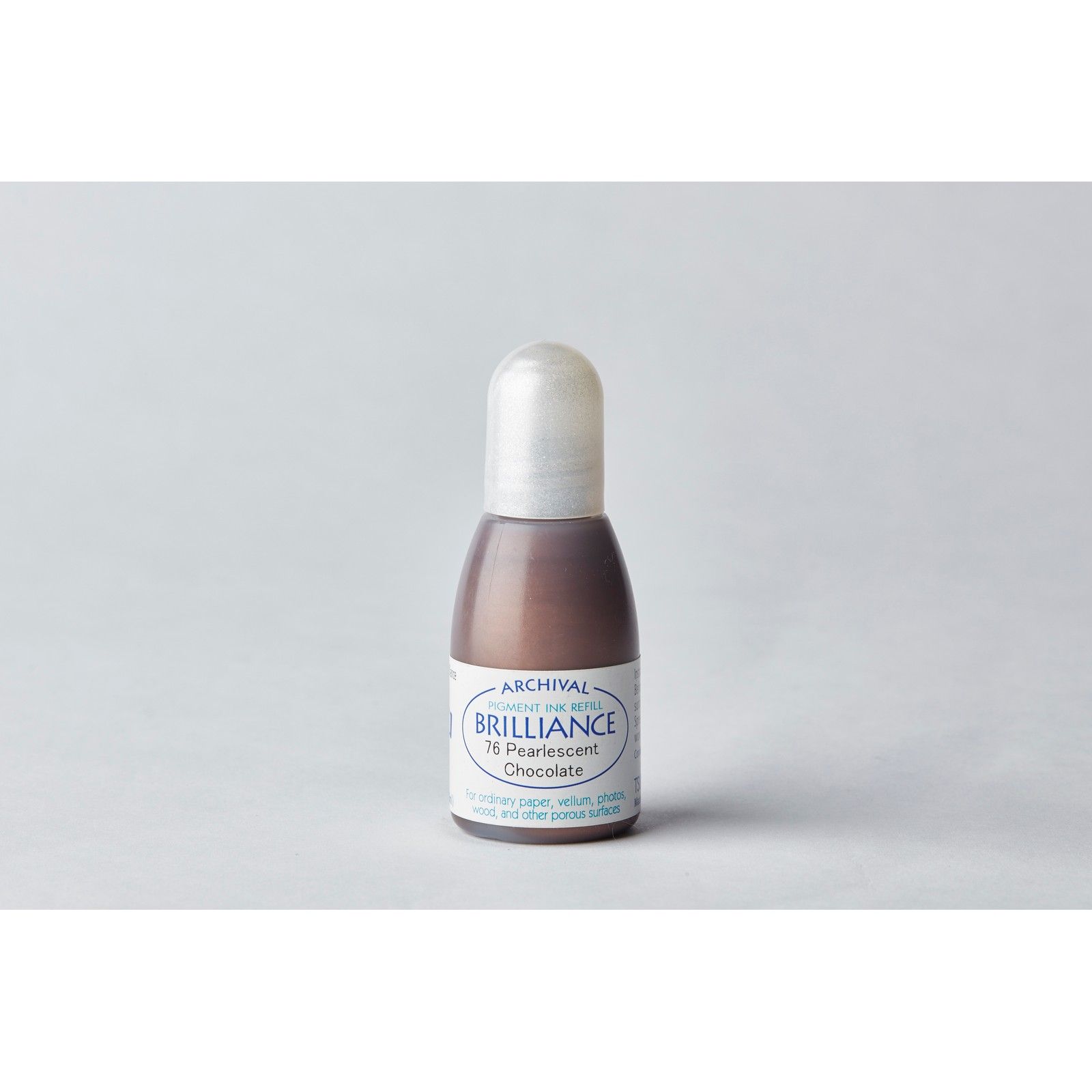 Tsukineko • Brilliance Reinker Navulling Inkt Pearlescent Chocolate