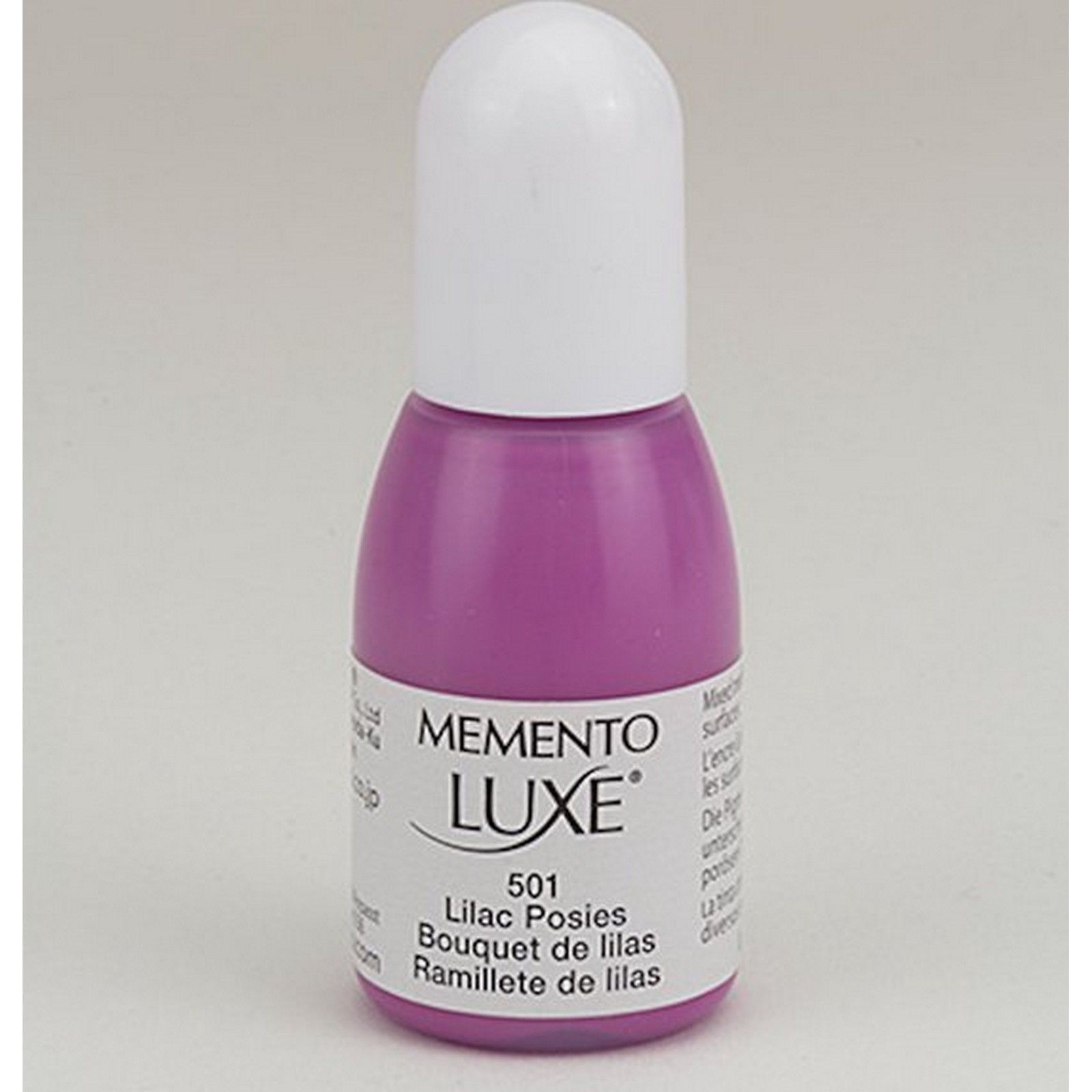 Tsukineko • Memento Luxe Reinker Navulling Inkt 15ml Lilac Posies