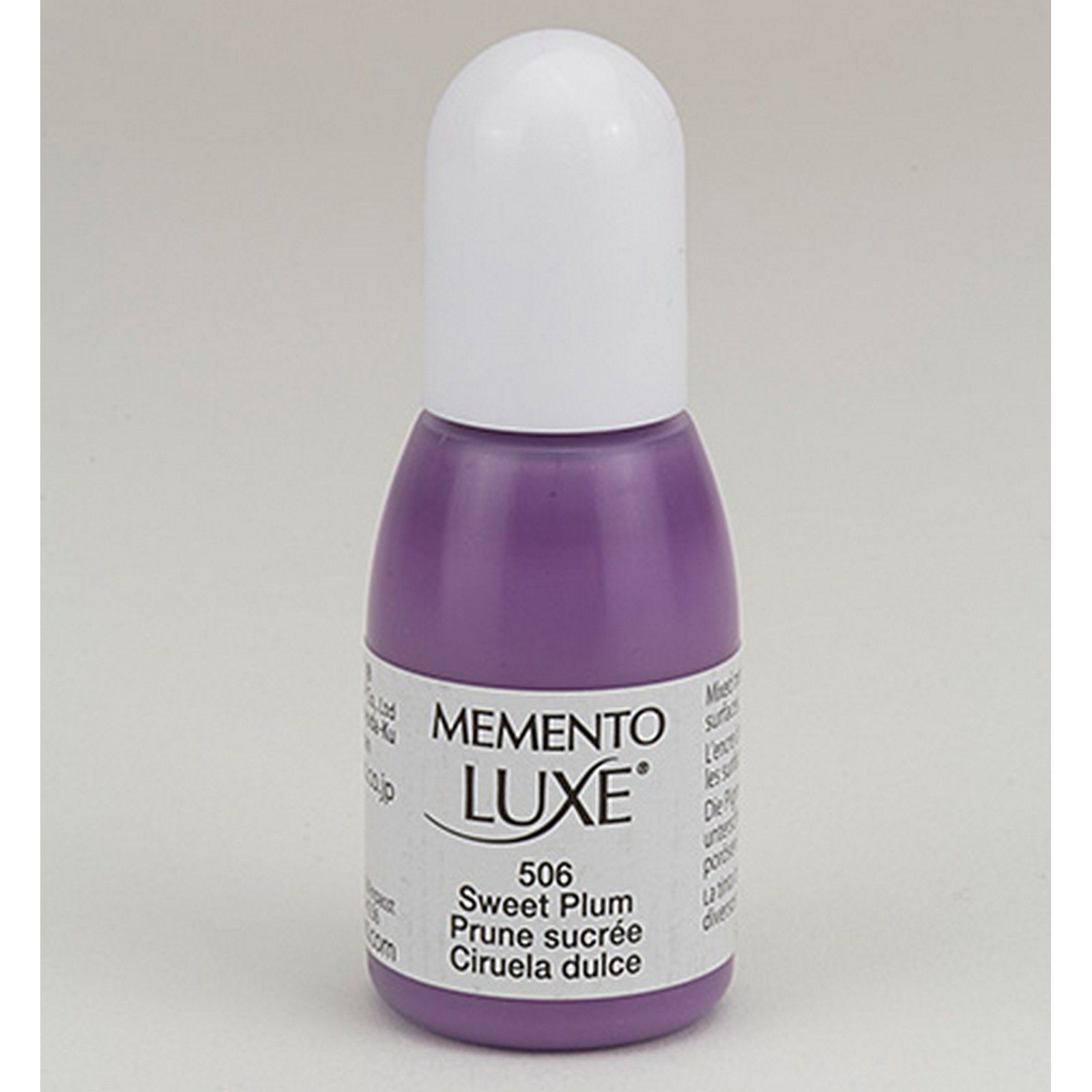 Tsukineko • Memento Luxe Reinker Navulling Inkt 15ml Sweet Plum