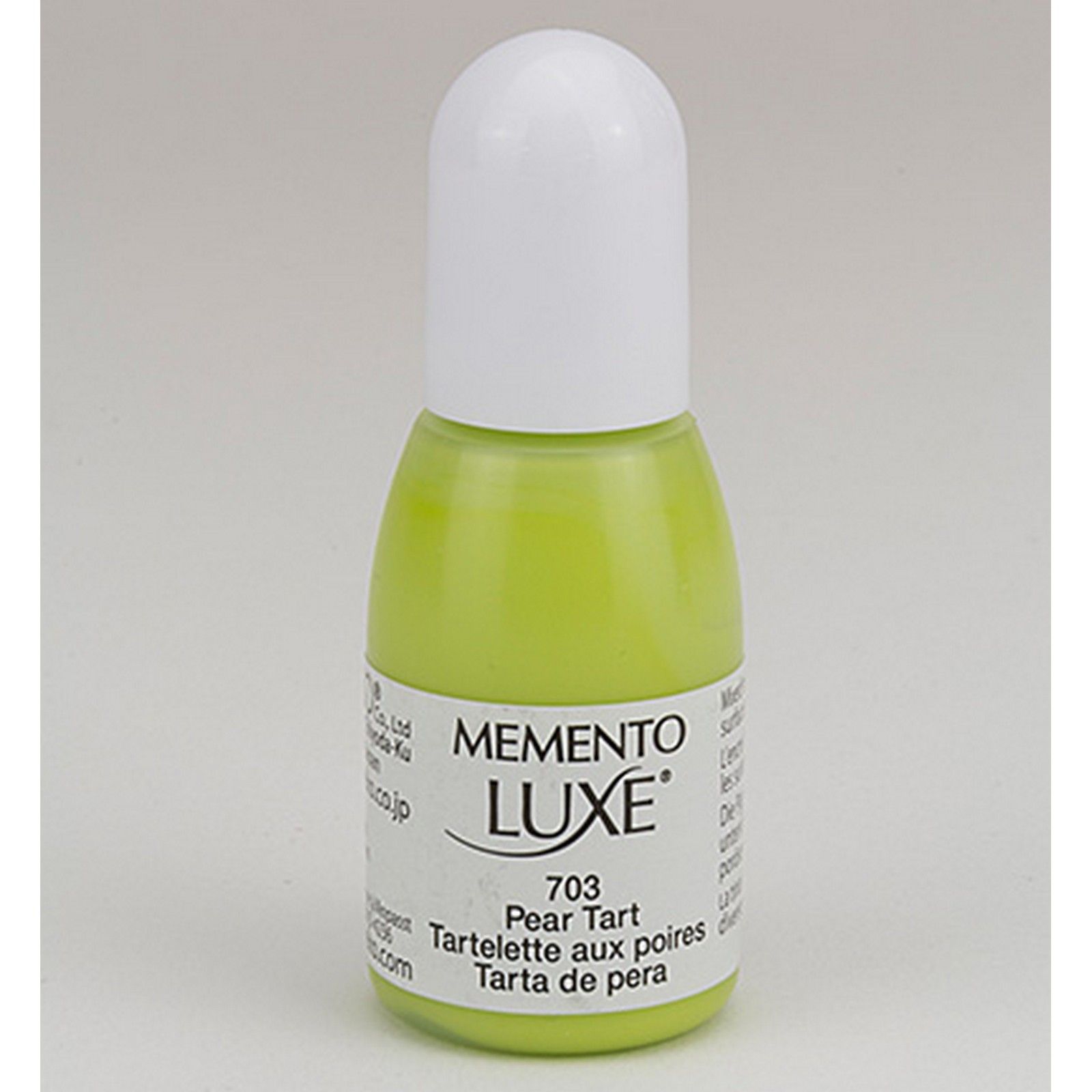 Tsukineko • Memento Luxe Reinker Navulling Inkt 15ml Pear Tart