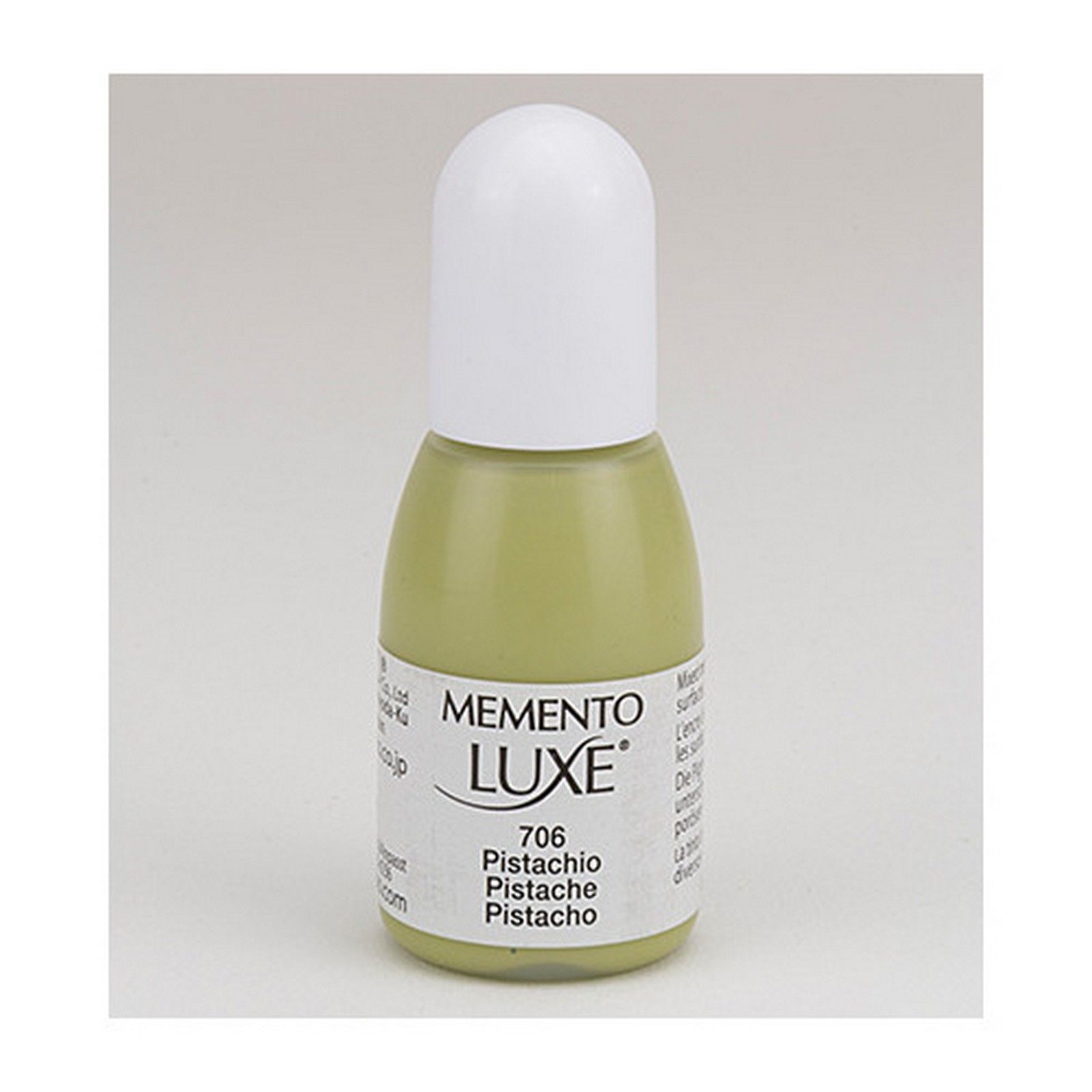 Tsukineko • Memento Luxe Reinker Navulling Inkt 15ml Pistachio