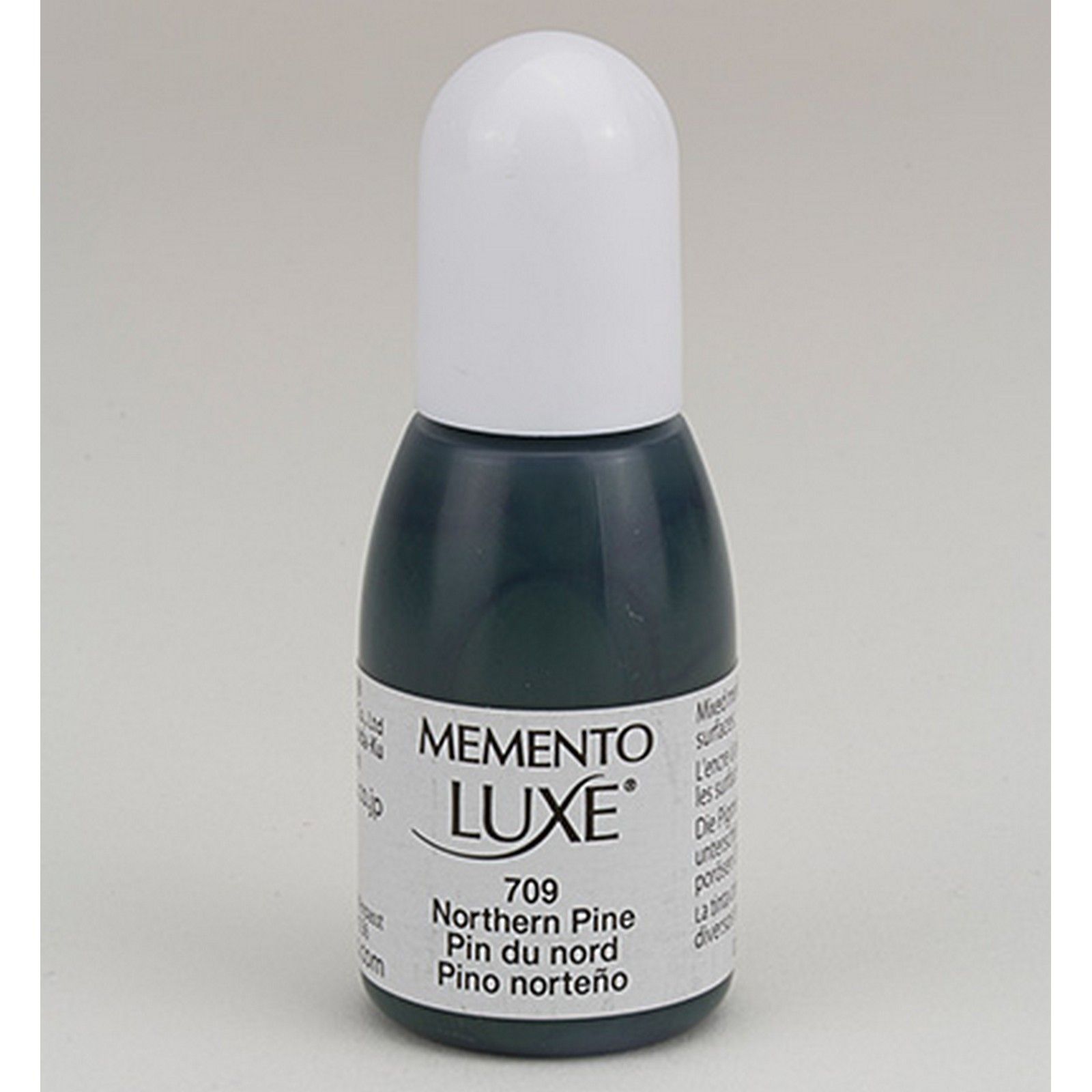 Tsukineko • Memento Luxe Reinker Navulling Inkt 15ml Northern Pine