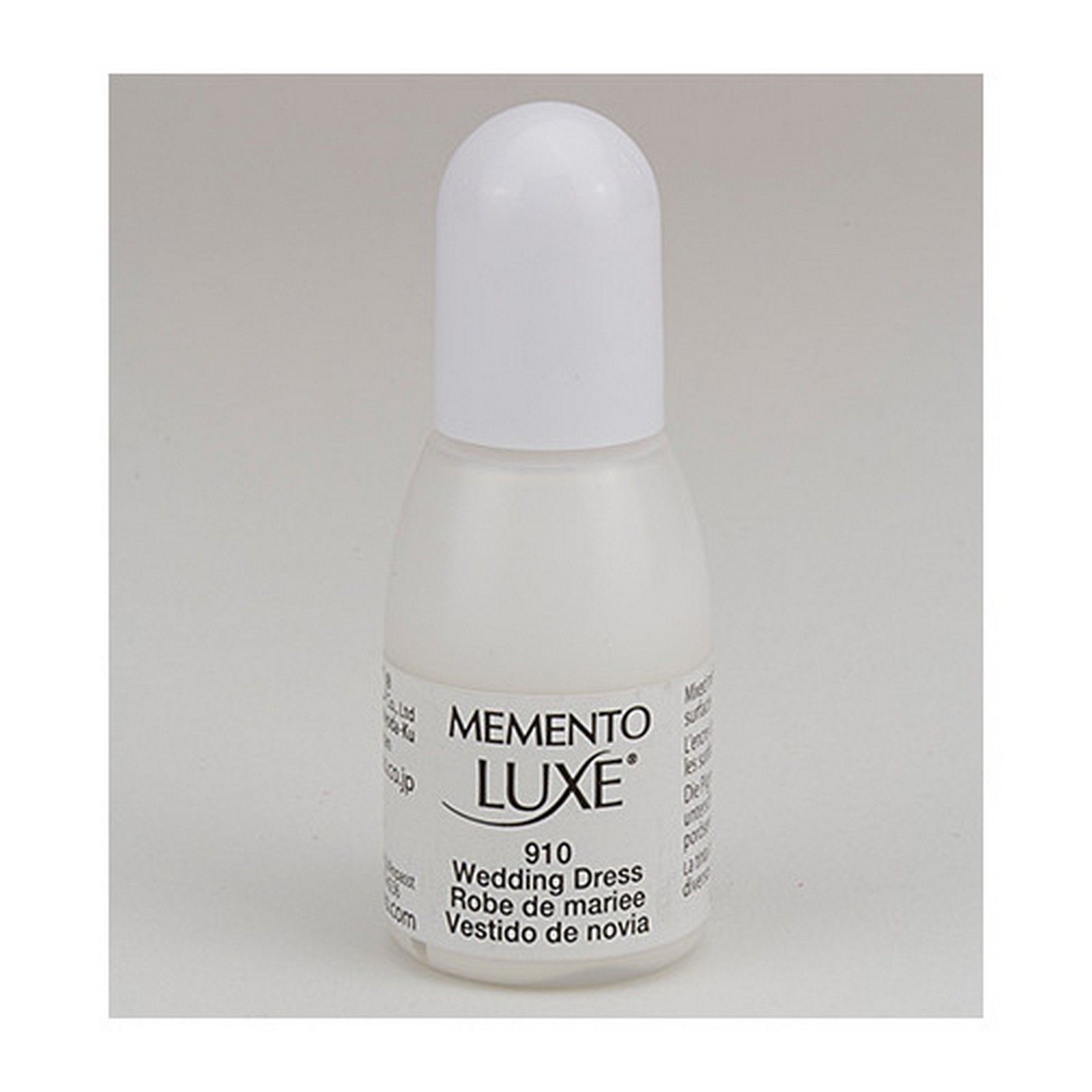 Tsukineko • Memento Luxe Reinker Navulling Inkt 15ml Wedding Dress
