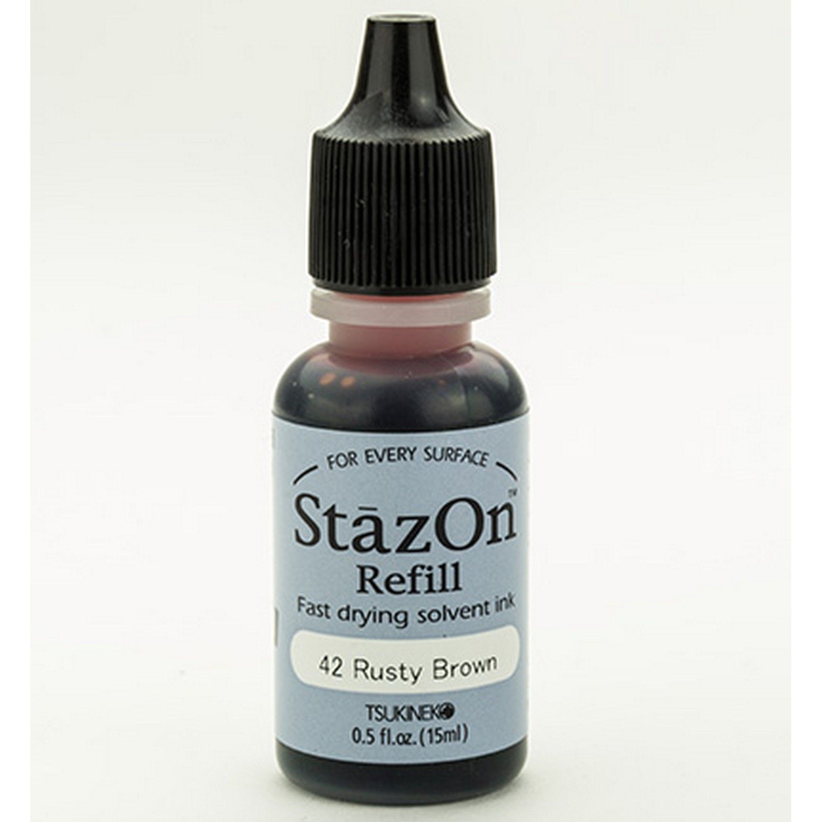 Tsukineko • StazOn Reinker Navulling Inkt Rusty Brown