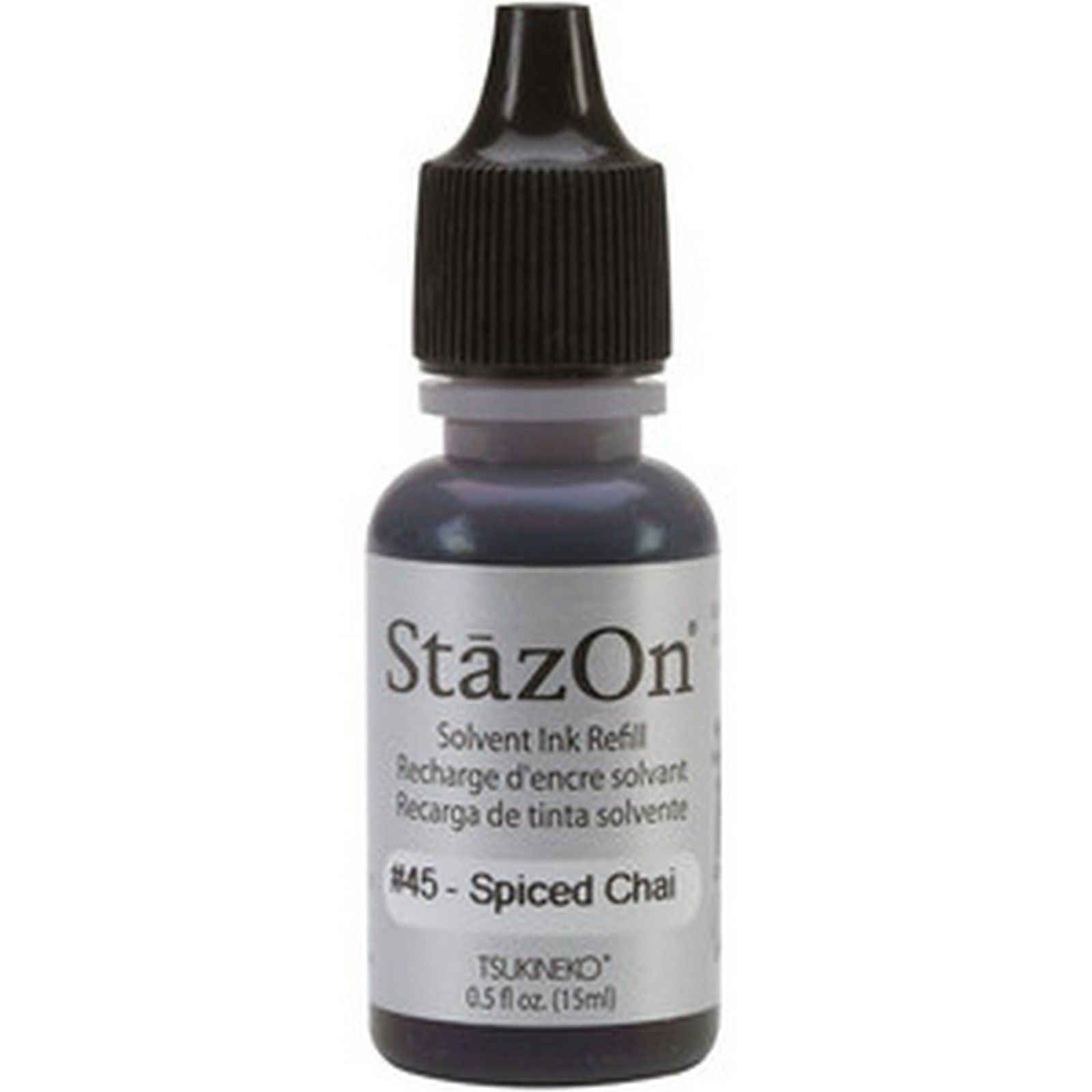 Tsukineko • StazOn Reinker Navulling Inkt Spiced Chai