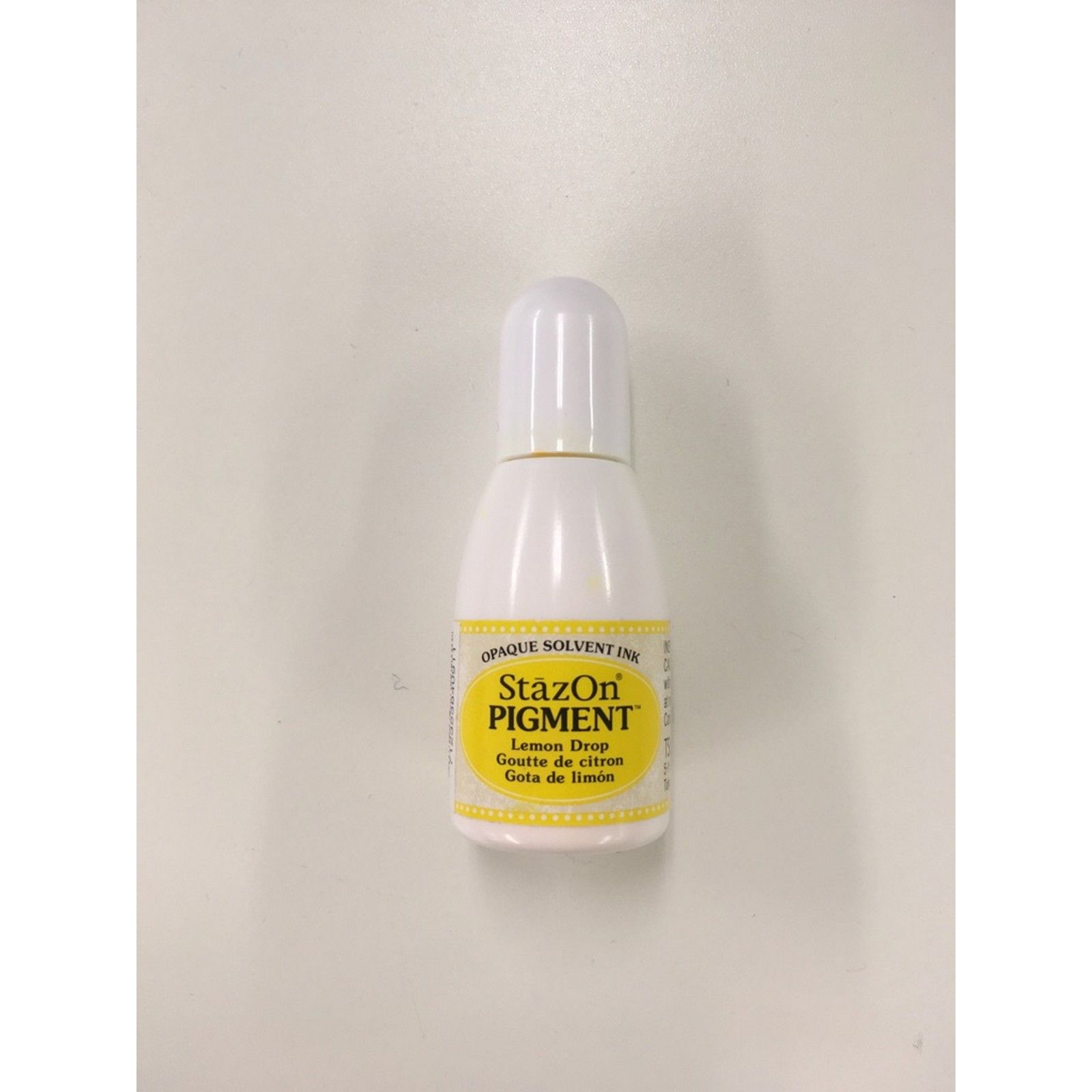 Tsukineko • StazOn Pigment Reinker Navulling Inkt Lemon Drop