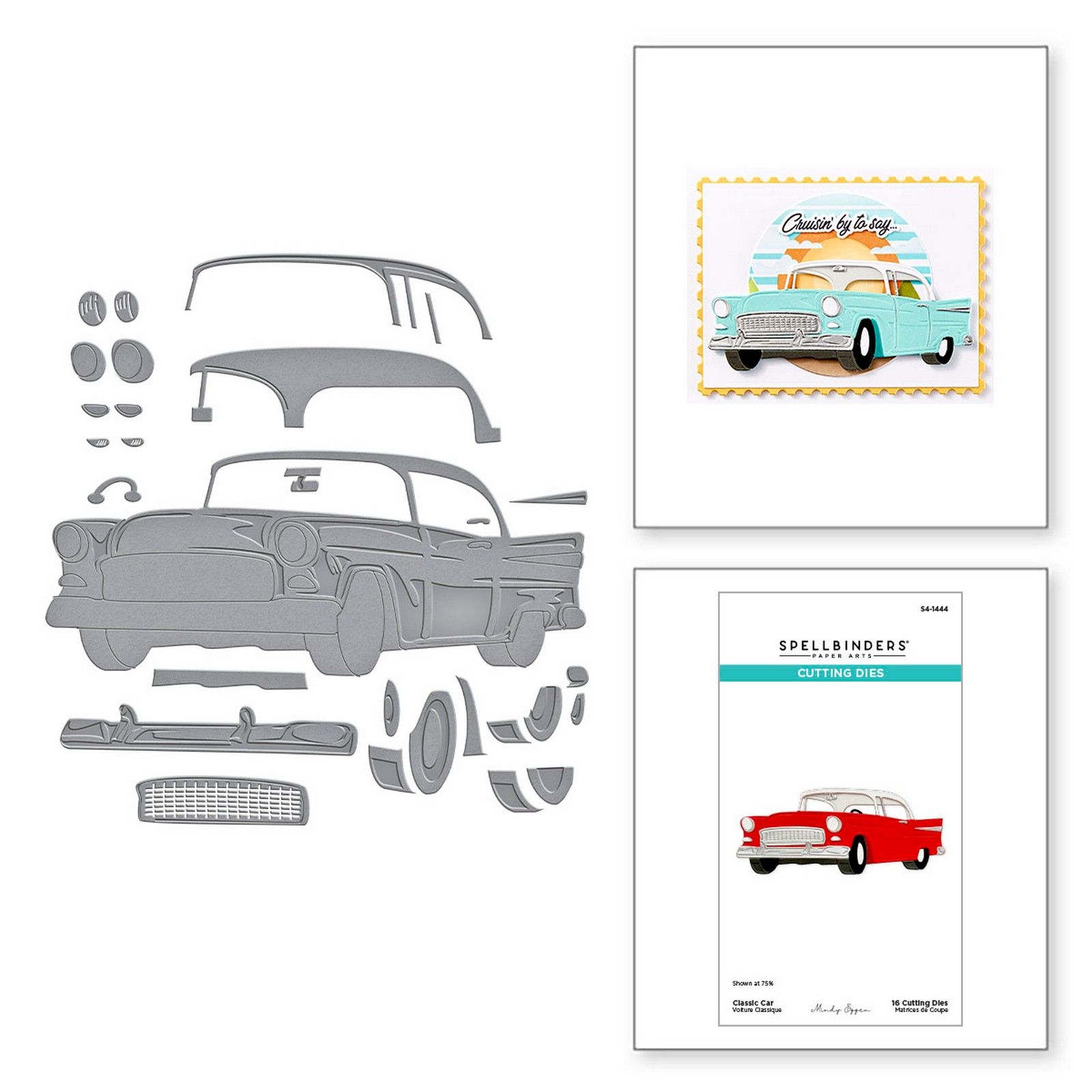 Spellbinders • Fustelle da Taglio Classic Car 11,9x5cm 16pz