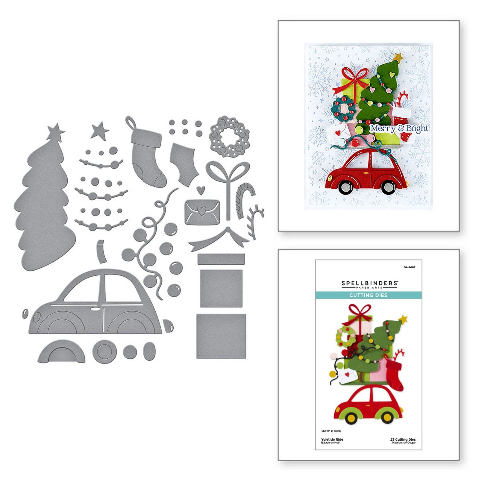 Spellbinders • Fustelle da Taglio Wonderland Collection 8,8x11,4cm 23pz