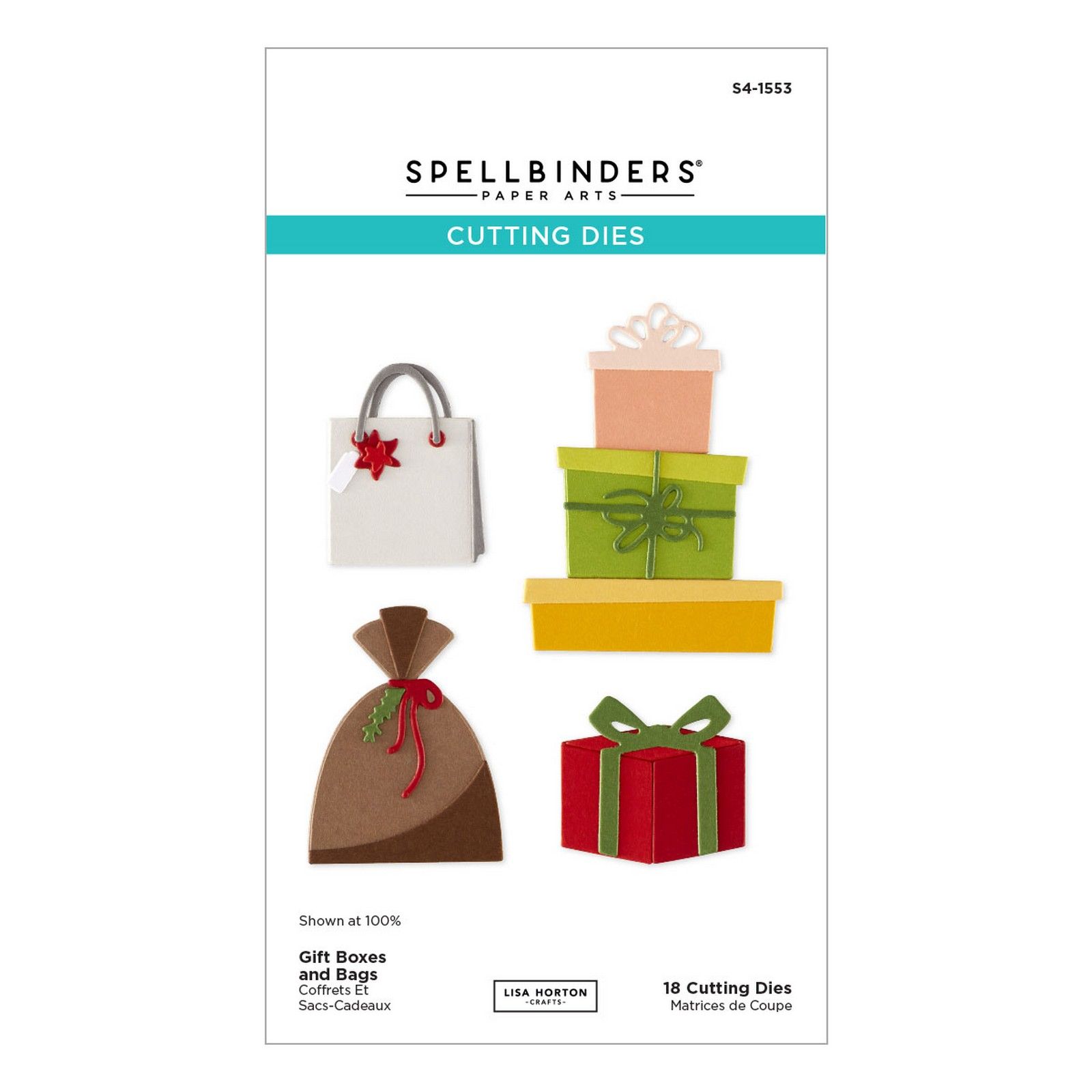 Spellbinders • Gift Boxes and Bags Etched Dies by Lisa Horton
