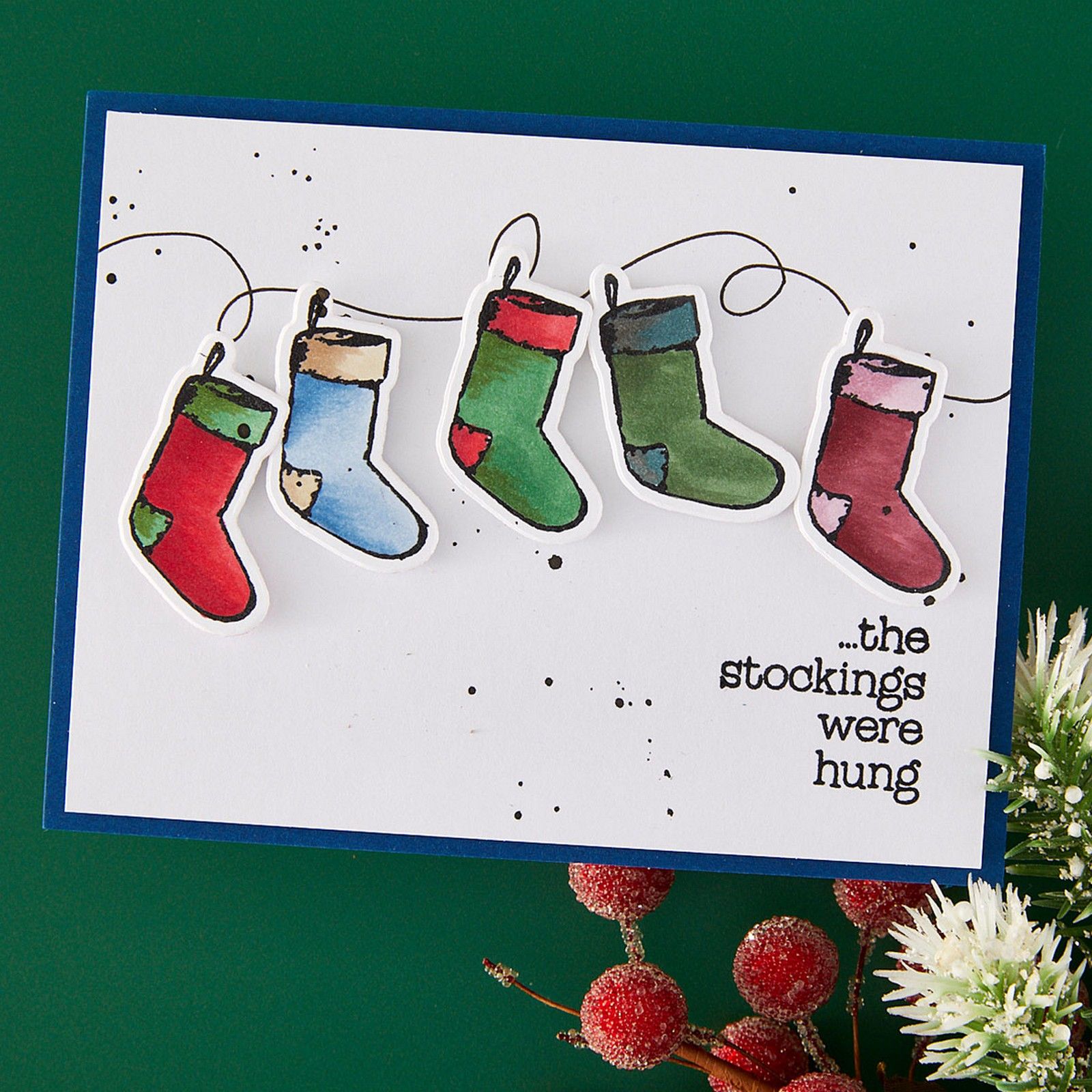 Spellbinders • Etched Dies Simple Vintage Evergreen Memories