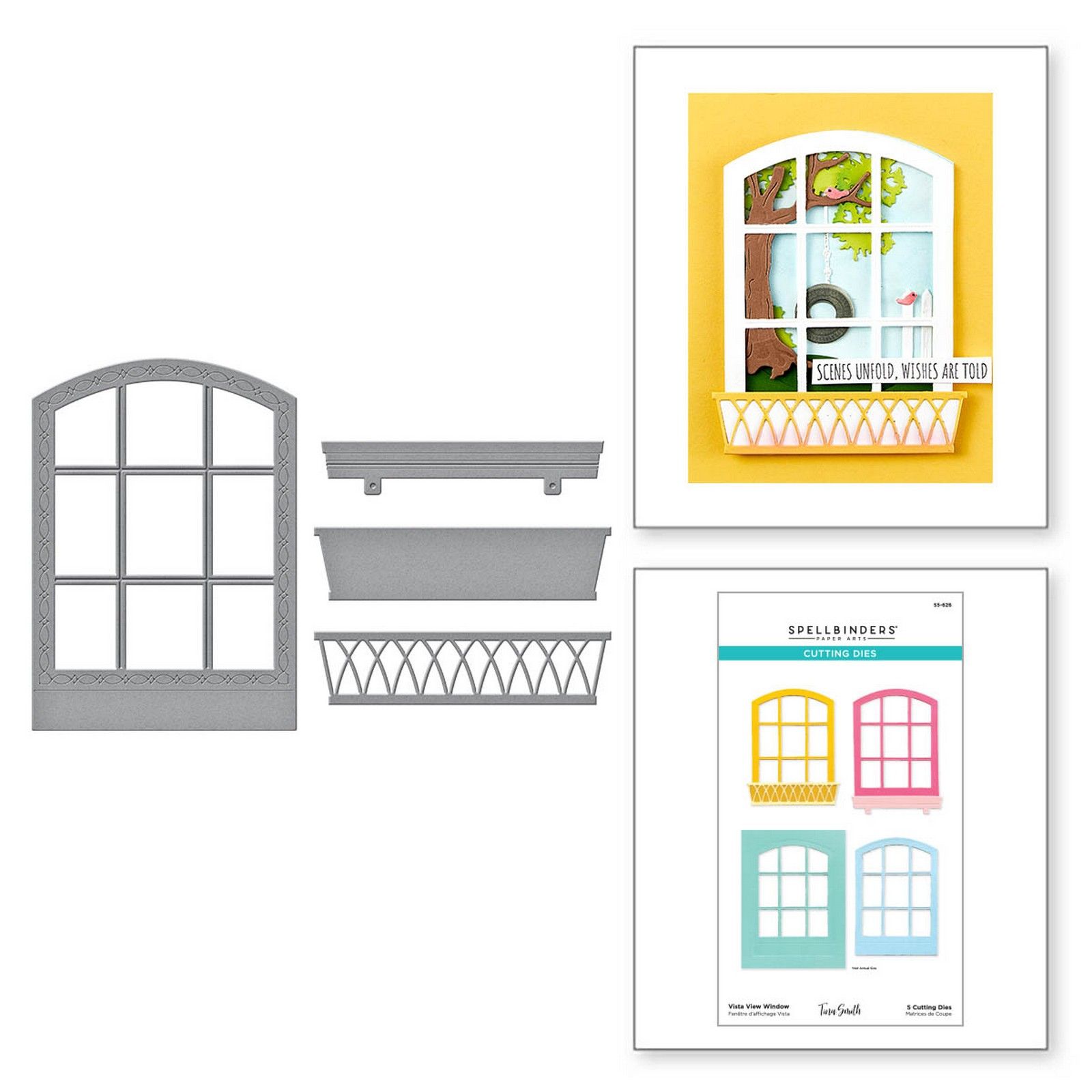 Spellbinders • Fustelle da Taglio Vista View Window 8,1x11,4cm 5pz