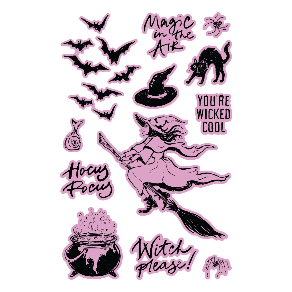 Spellbinders • Simon Hurley create. Die Collection Hocus Pocus Etched Diess