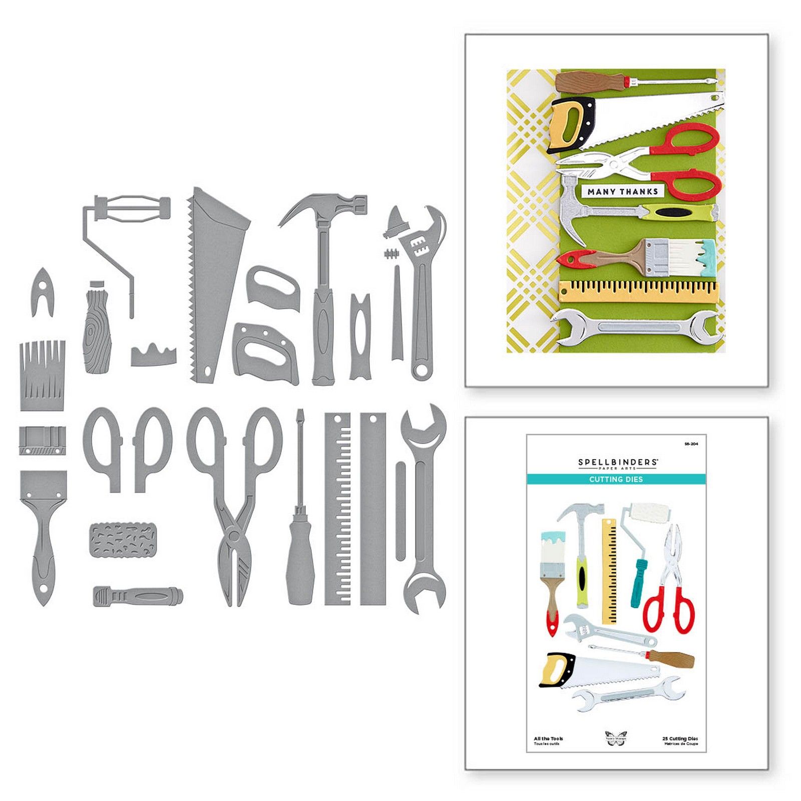 Spellbinders • Fustelle da Taglio All the Tools 25pz