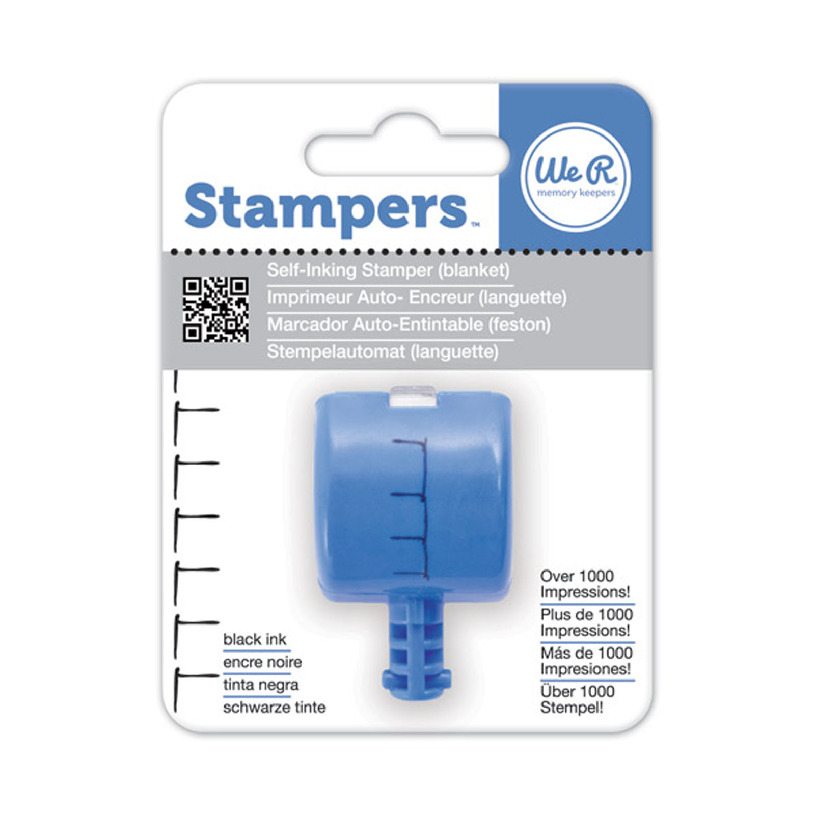 We R Makers • Doodle stamper blanket