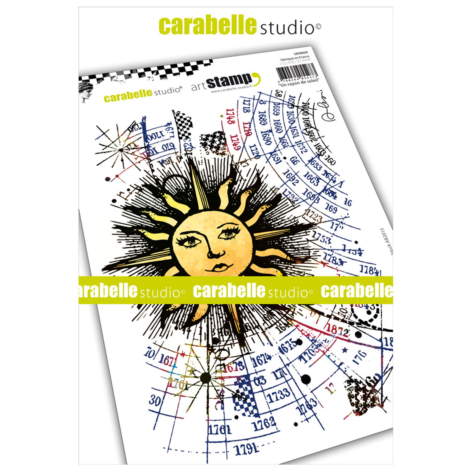 Carabelle Studio • Cling Stamp A5 Un Rayon De Soleil