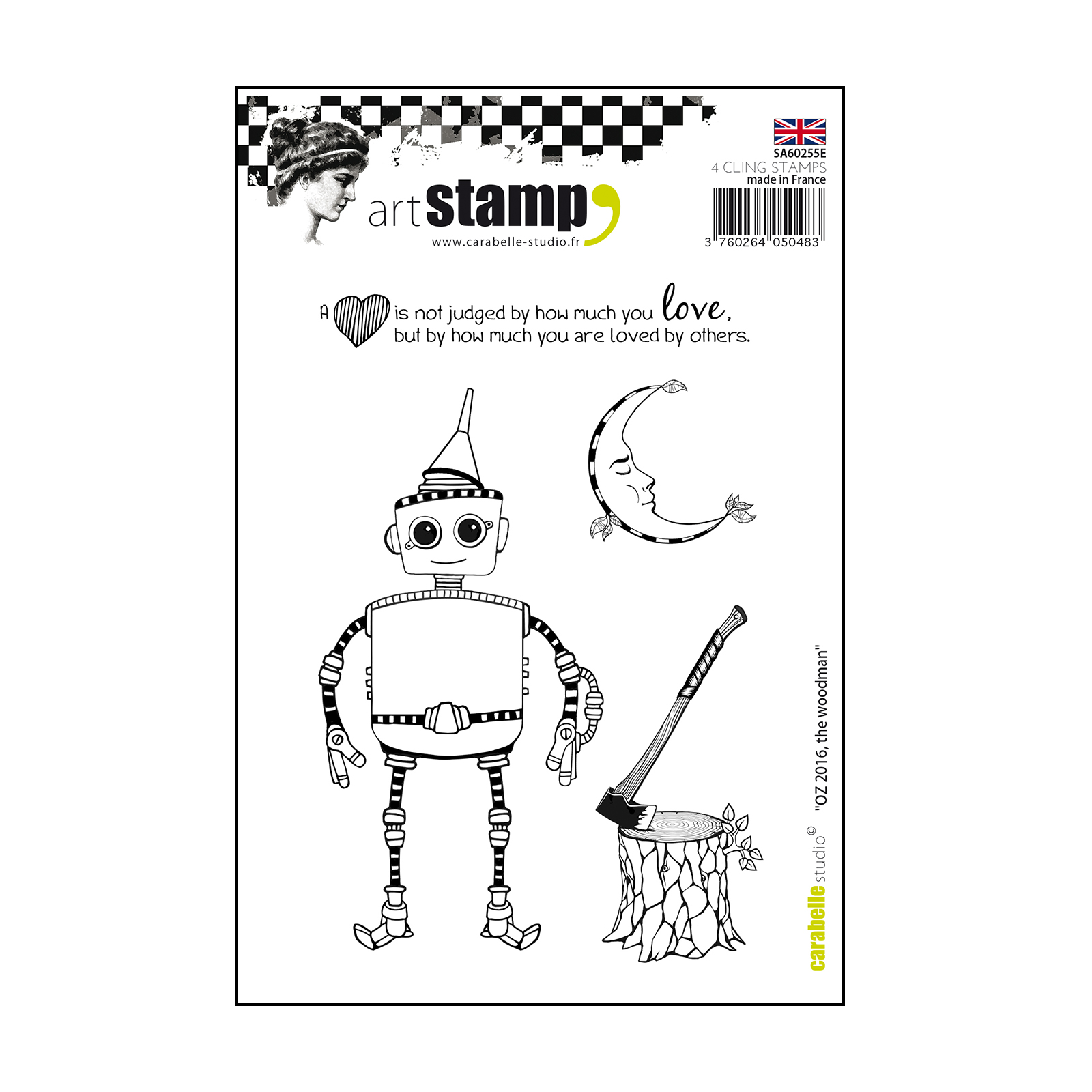 Carabelle Studio • Stamp A6 Oz 2016. The Woodman