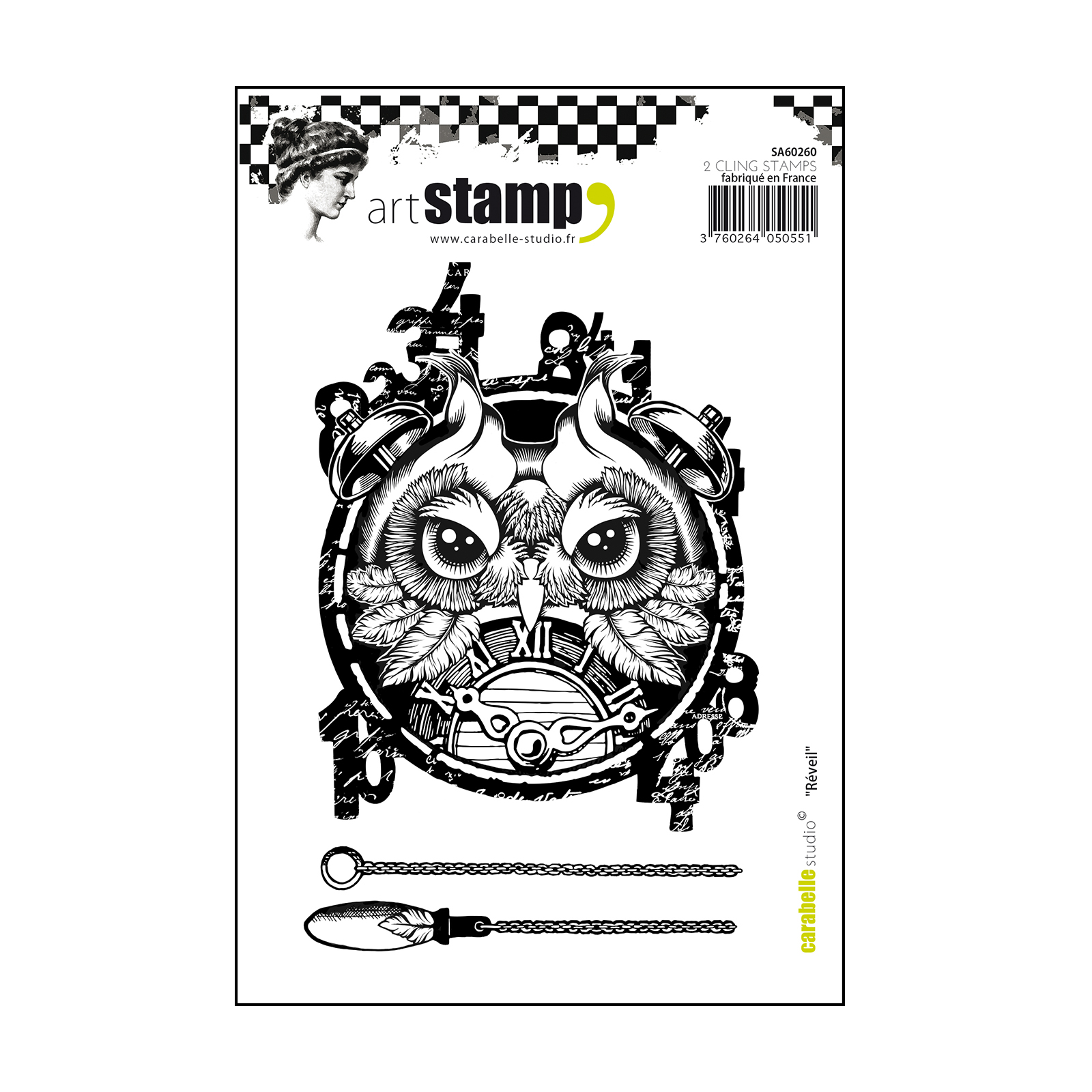 Carabelle Studio • Stamp A6 Réveil