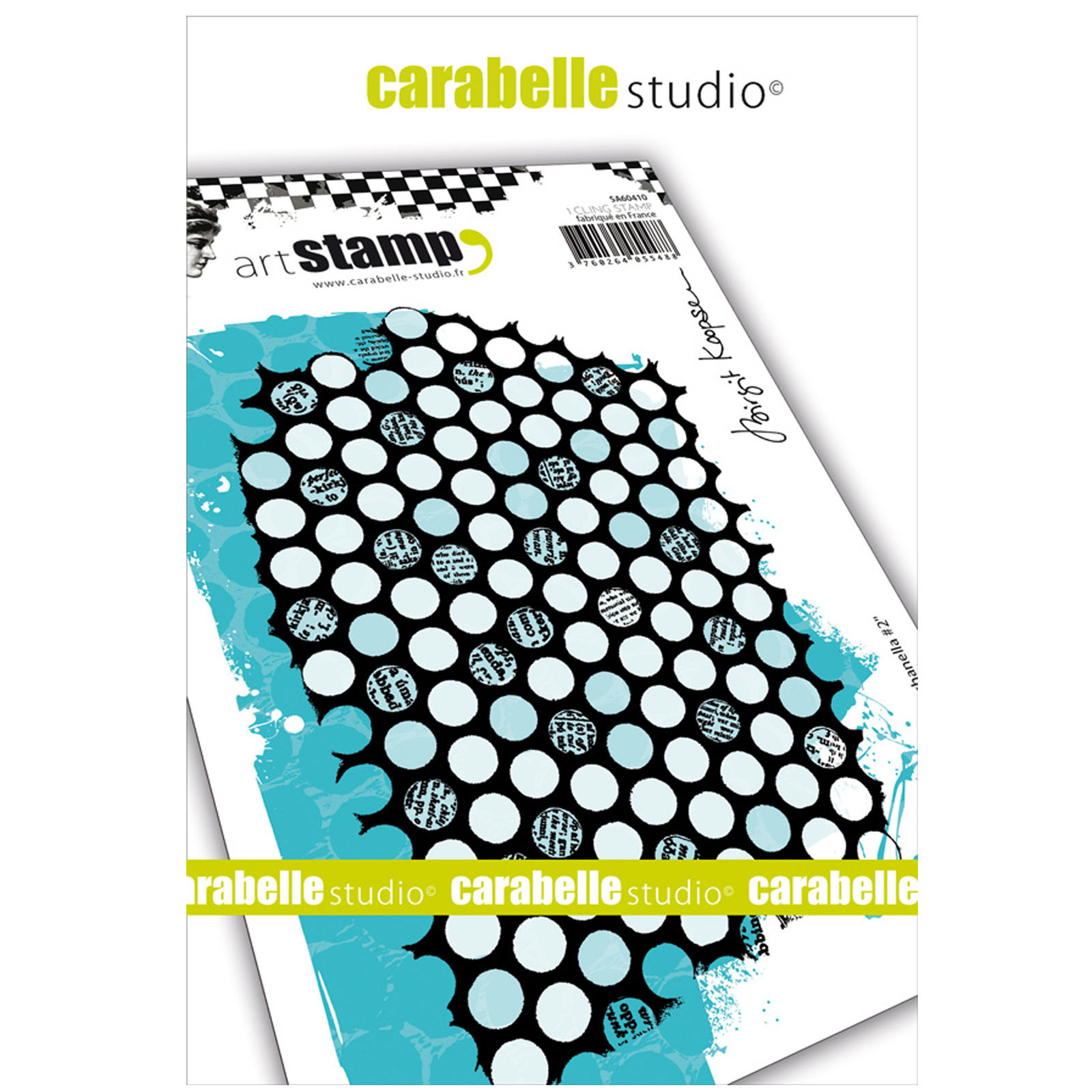 Carabelle Studio • Cling Stamp A6 Punchanella #2