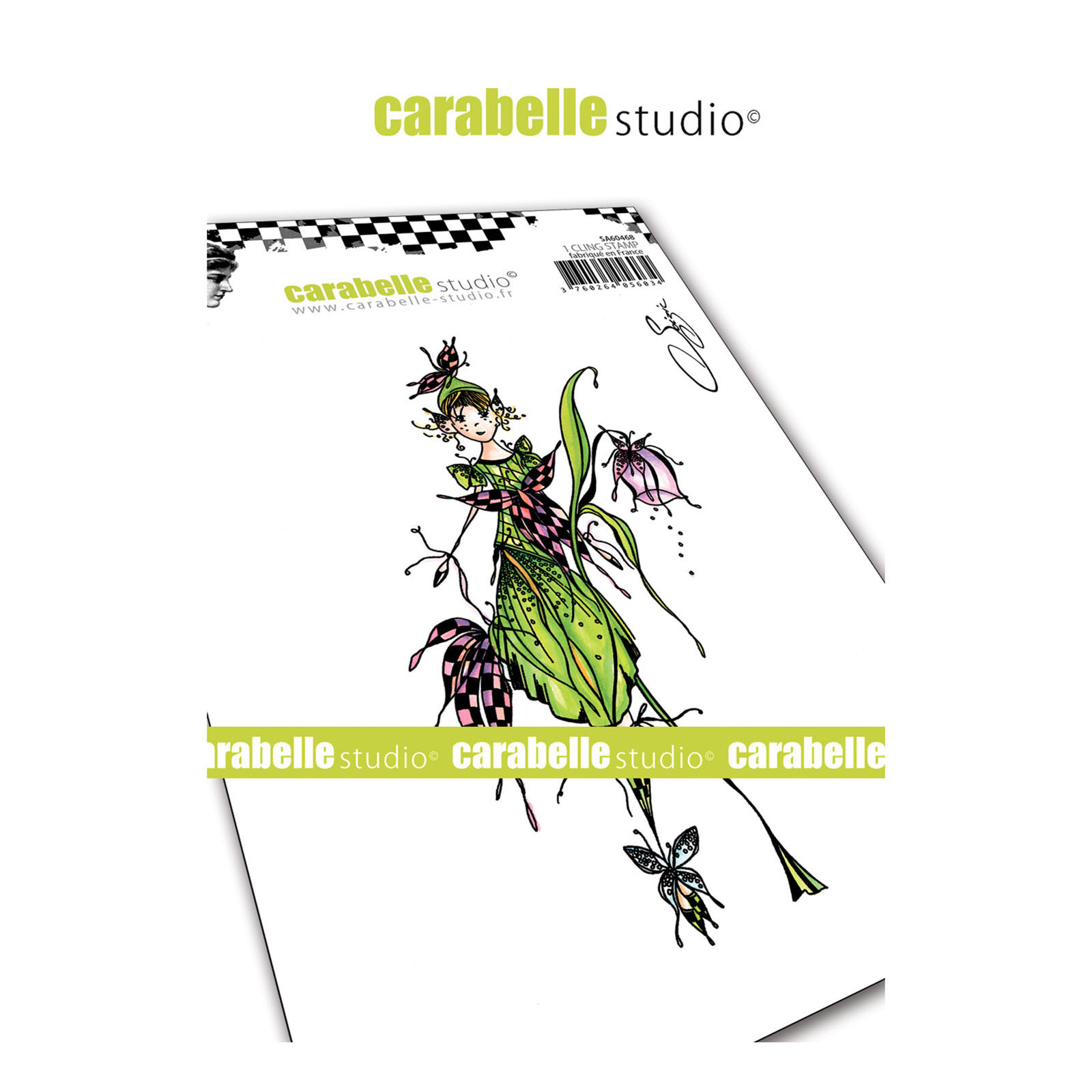 Carabelle Studio • cling stamp A6 une fee