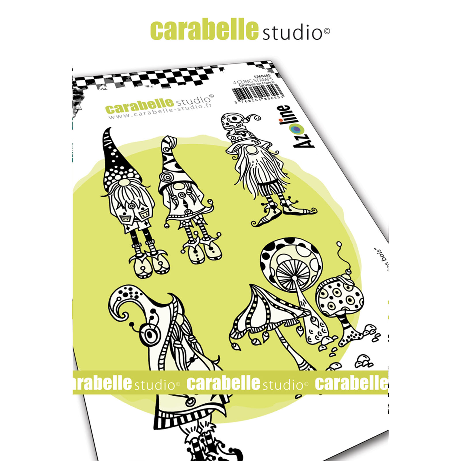 Carabelle Studio • Cling Stamp A6 Zolitins Des Bois