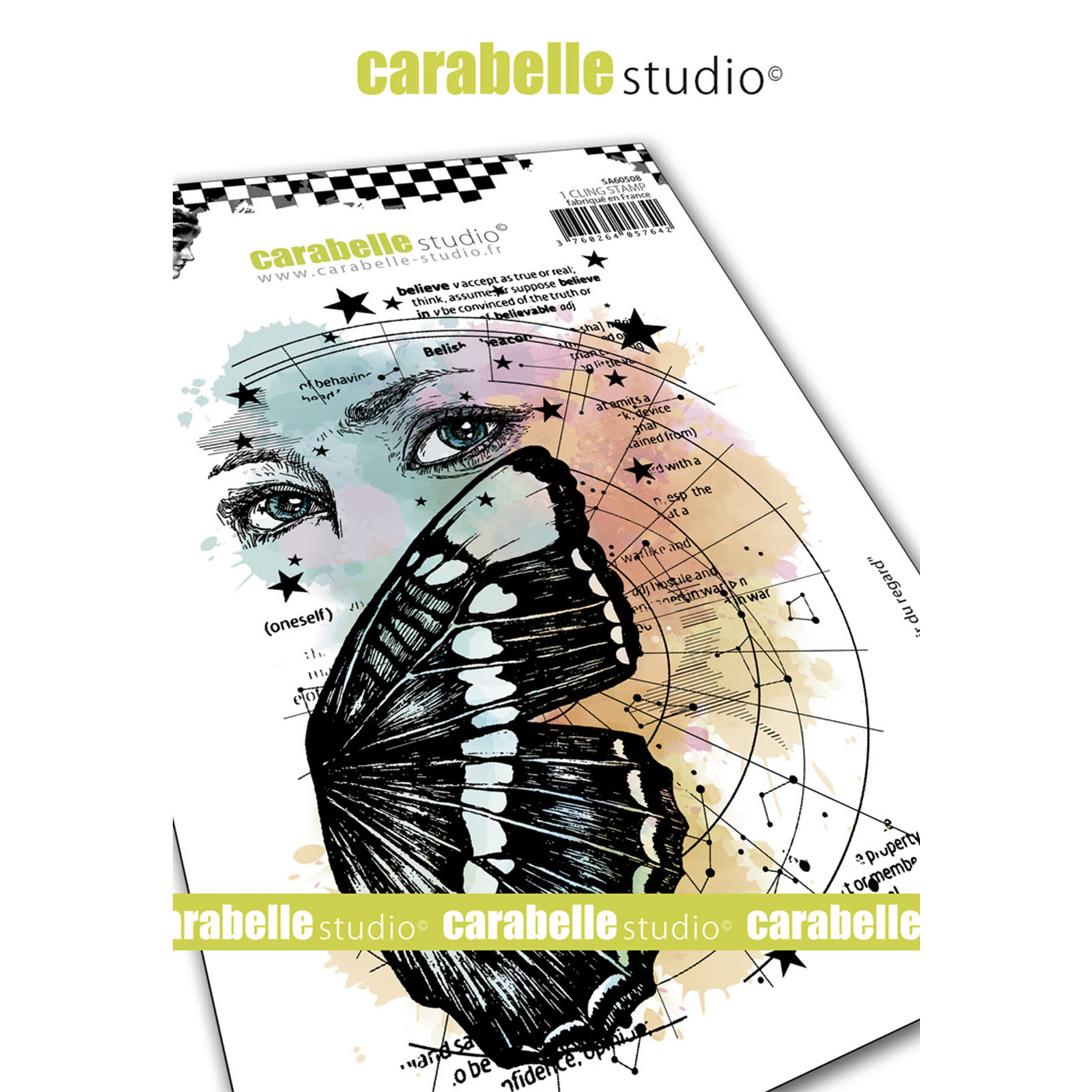 Carabelle Studio • Cling stamp Power of the gaze