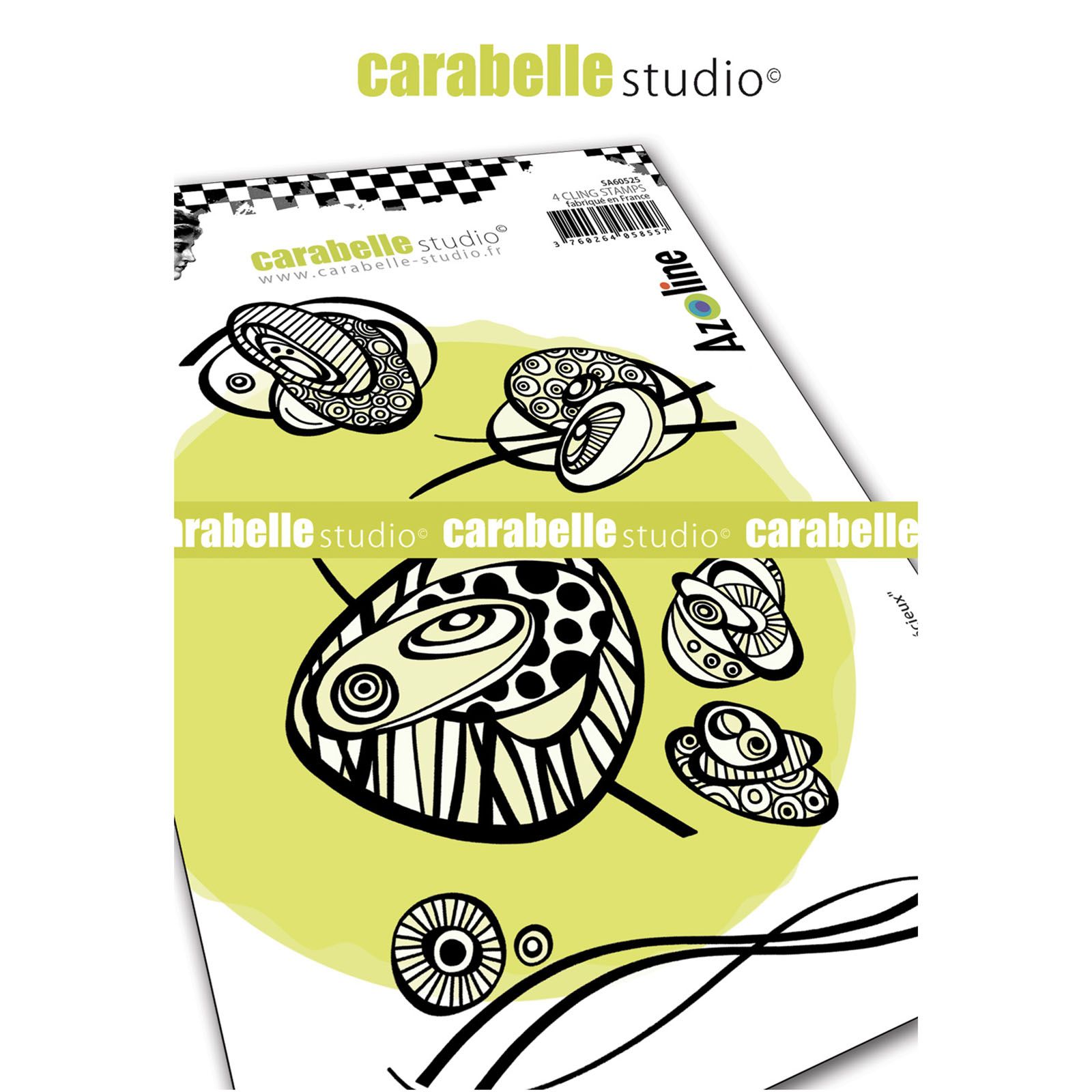 Carabelle Studio • Timbre cling Précieux galets