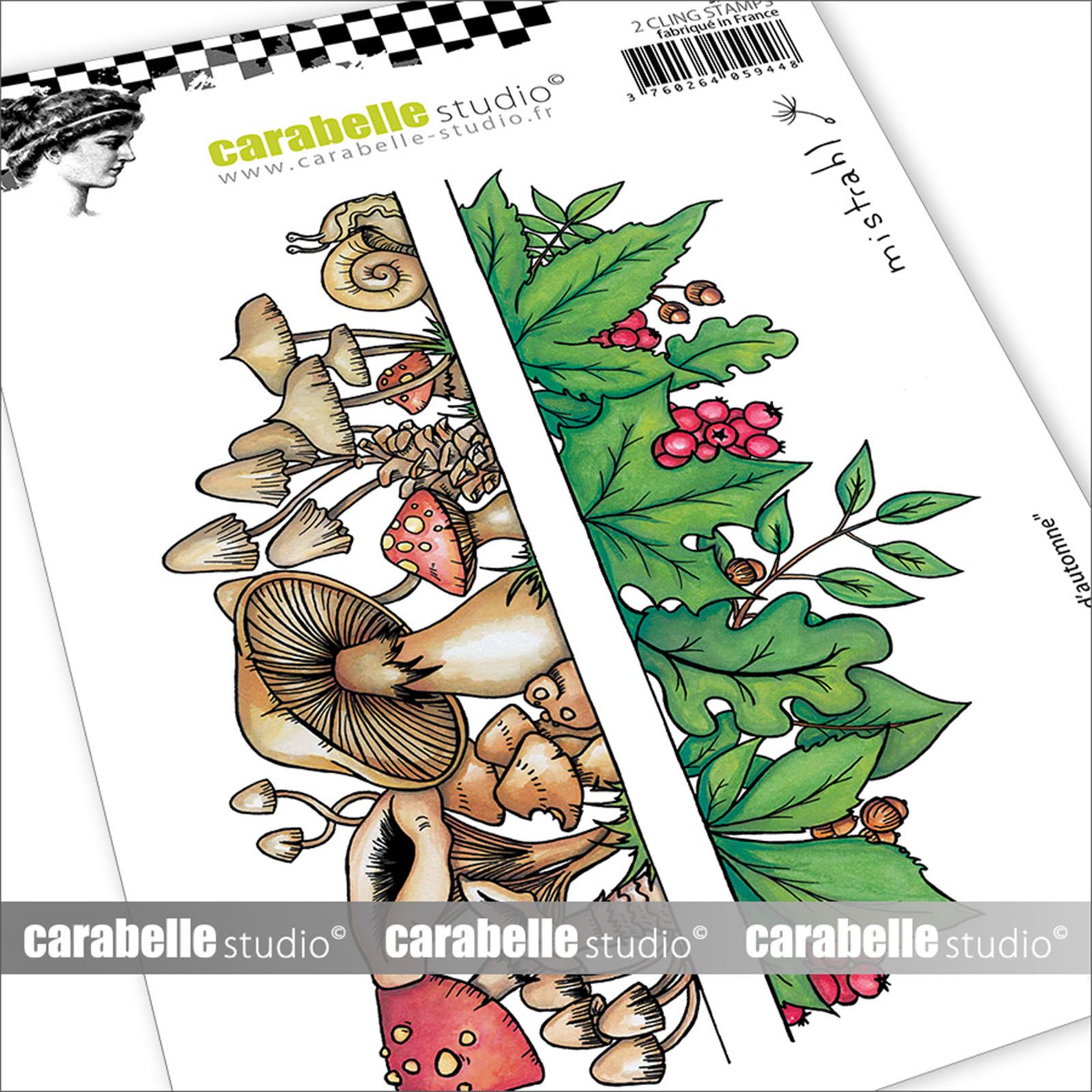 Carabelle Studio • Gummistempel A6 Autumn trails