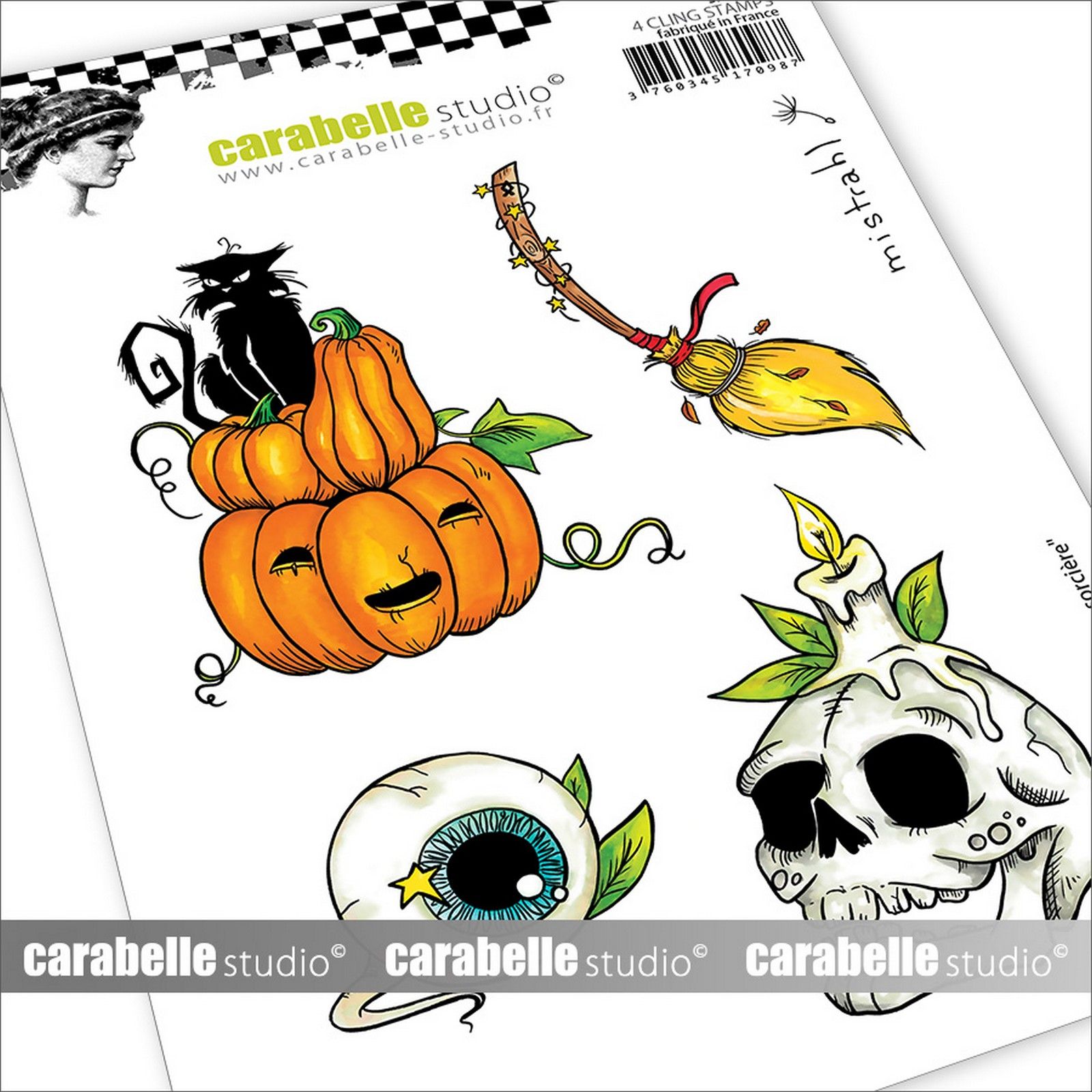 Carabelle Studio • Cling Sello Kit de la sorcière by Mistrahl