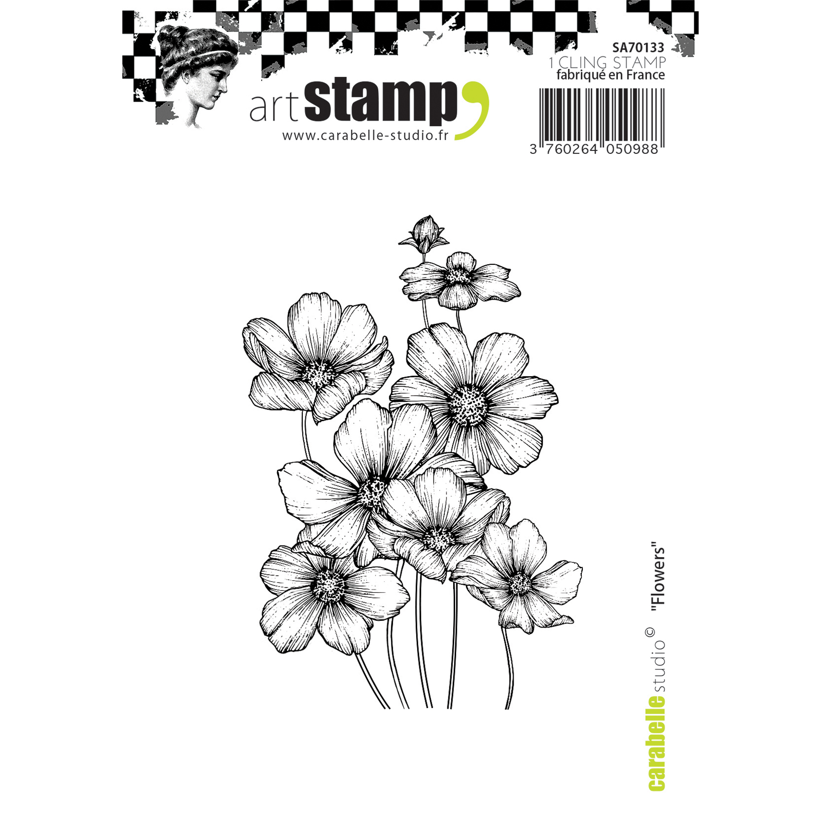 Carabelle Studio • Stamp A7 Flowers