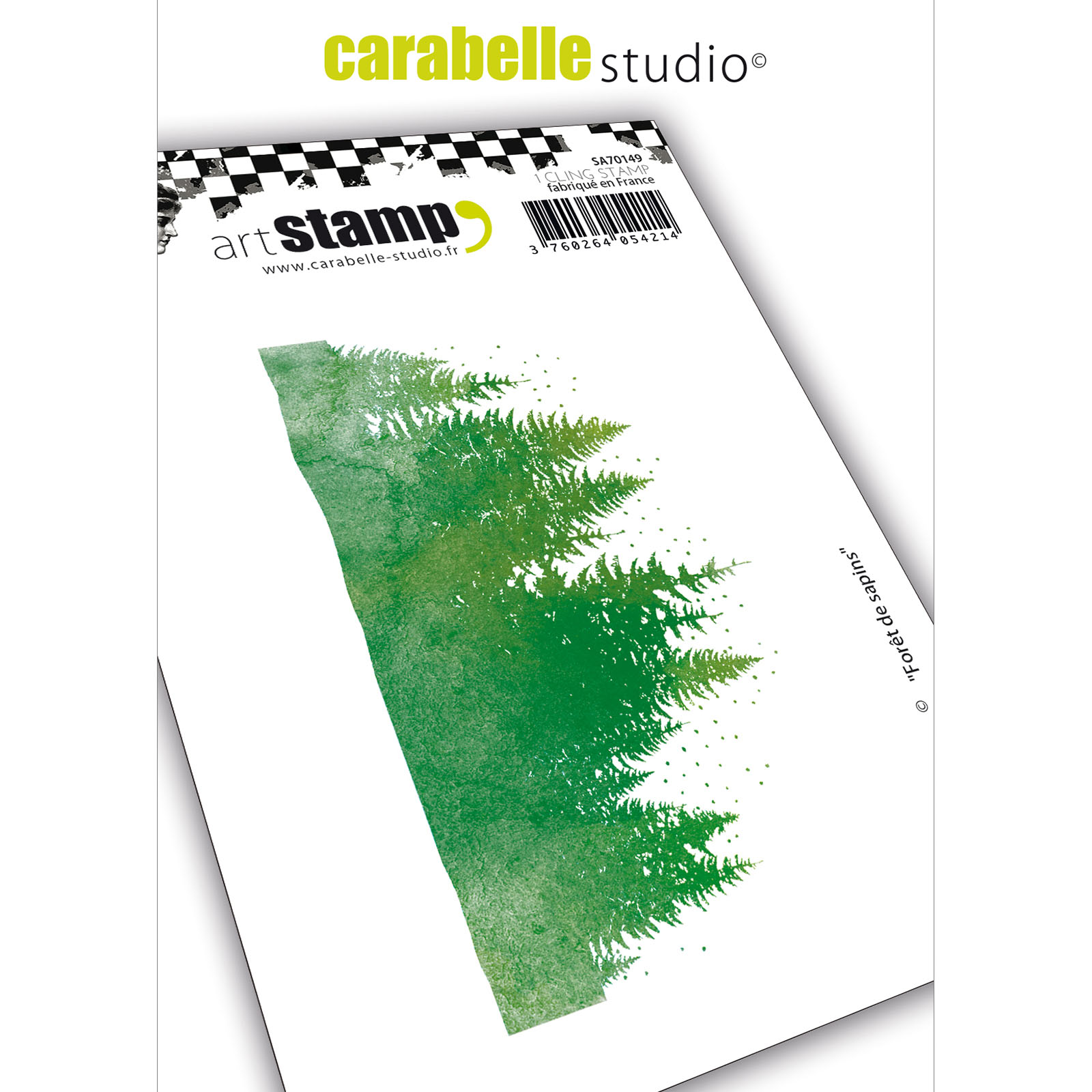 Carabelle Studio • Stamp A7 foret de sapins