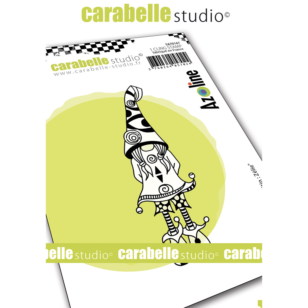 Carabelle Studio • Cling Stamp A7 Zolitin Zelie