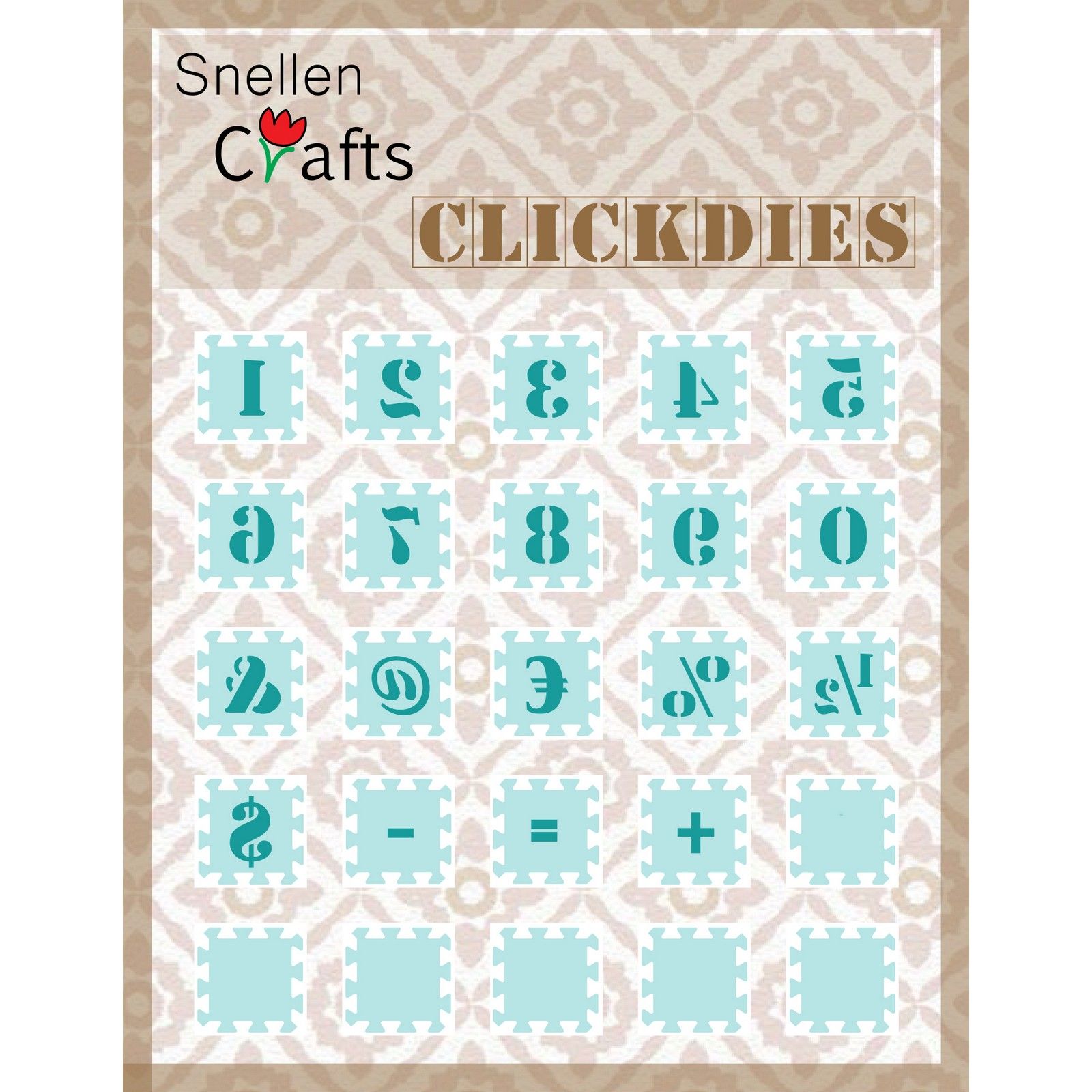 Nellie's Choice • Snellen Crafts Click Dies Cijfers