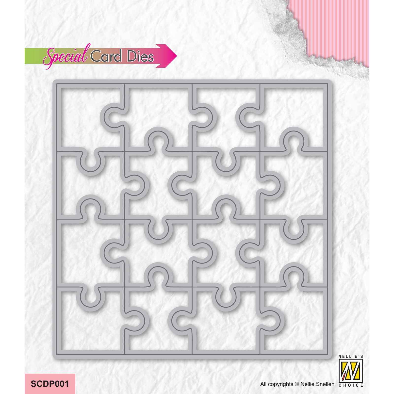 Nellie's Choice • Special Card Dies Square Puzzle