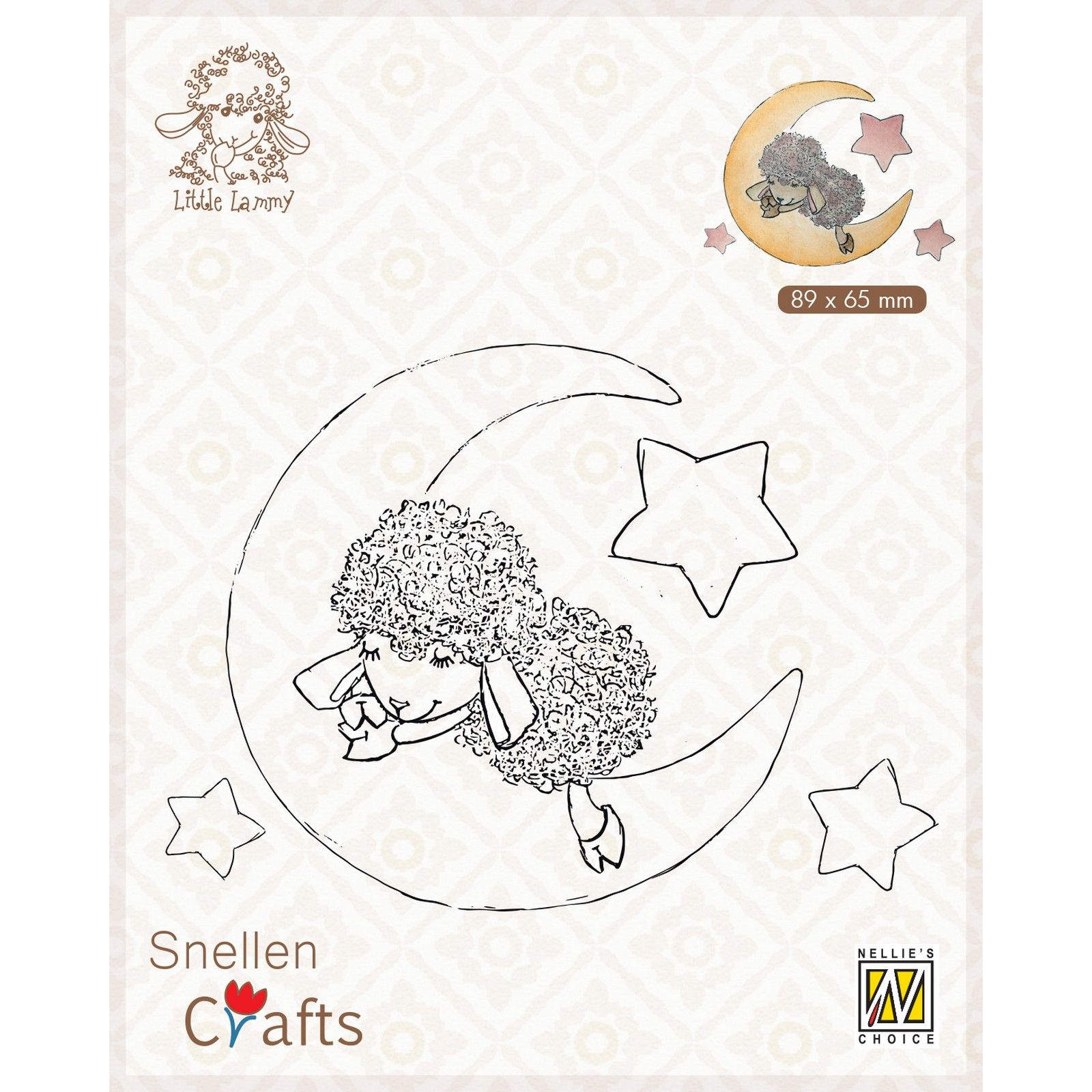 Nellie's Choice • Snellen Crafts Clear Stamp Lammy in Dreamland