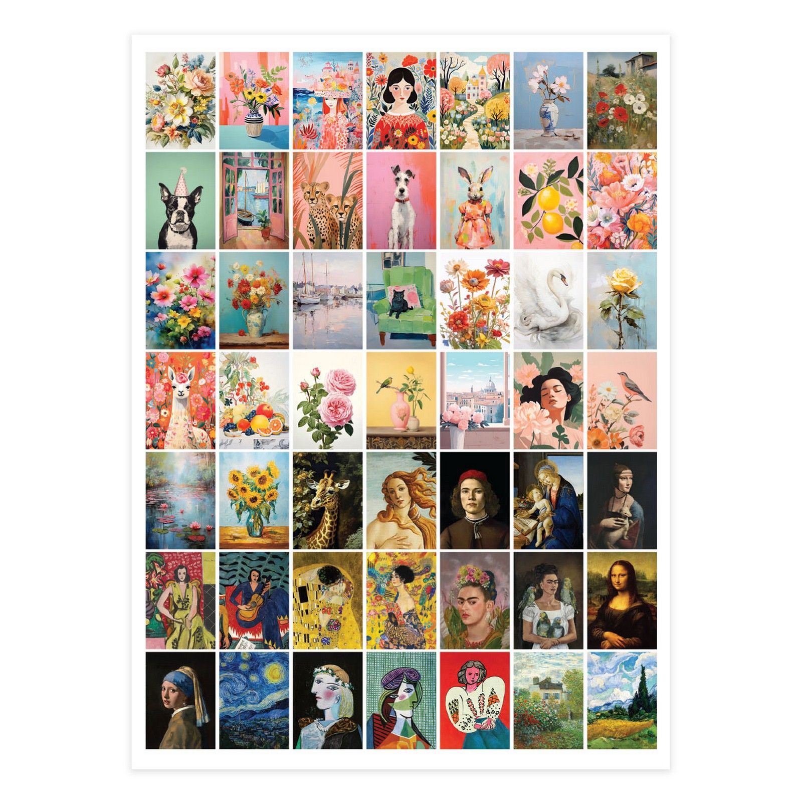Spellbinders • Hojas Rub-On 98 Diseños 15,2x20,3cm 2uds