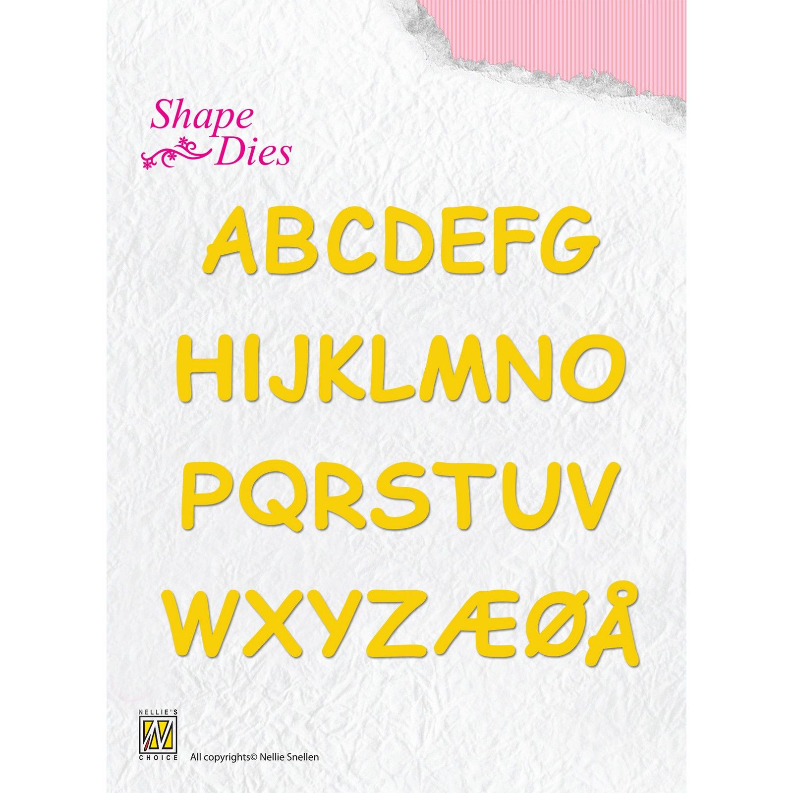 Nellie's Choice • Shape Dies Alphabet (Capitals)