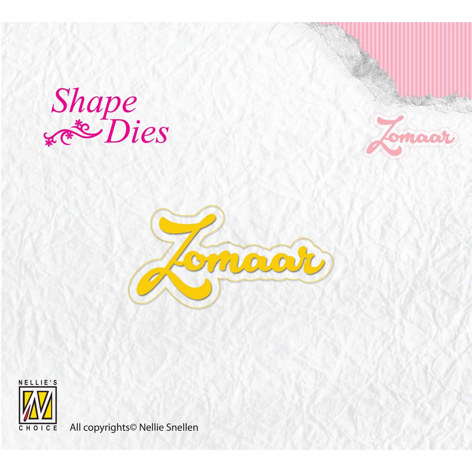 Nellie's Choice • Shape Die Zomaar