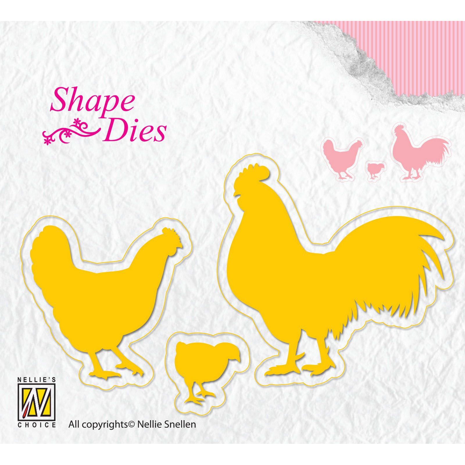 Nellie's Choice • Shape Dies Continue Chicken Family