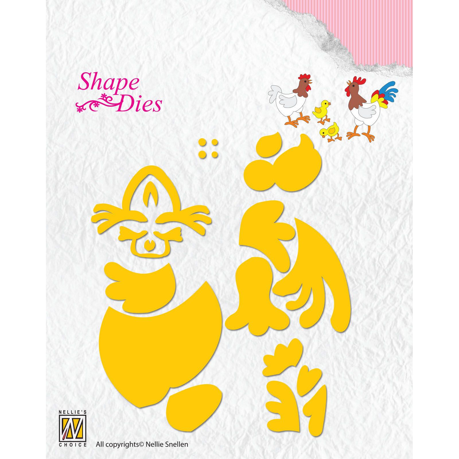 Nellie's Choice • Shape Dies Kip en Haan 20st.