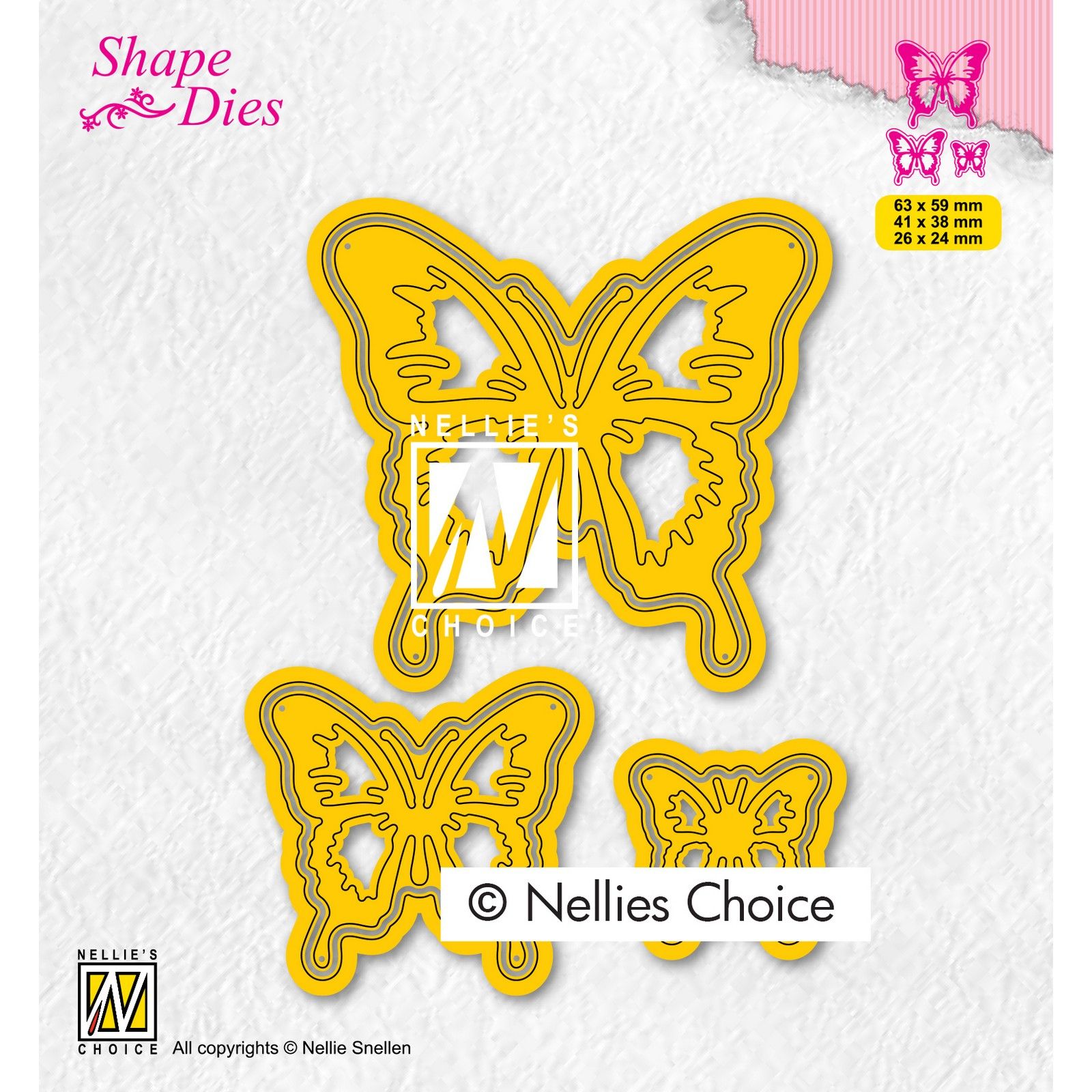 Nellie's Choice • Shape Dies Continue Butterflies