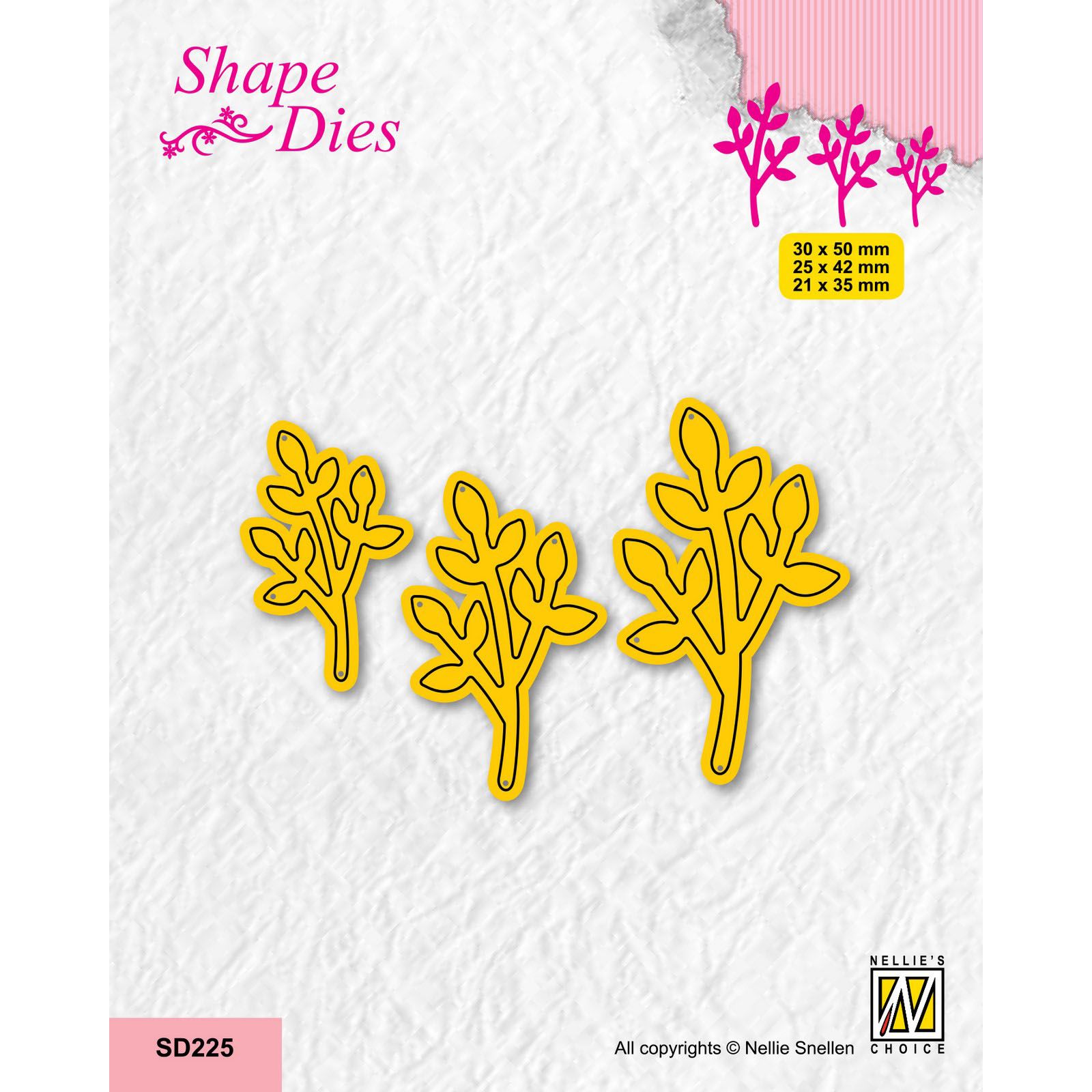 Nellie's Choice • Shape Dies Continue Set of 3 Branches-4