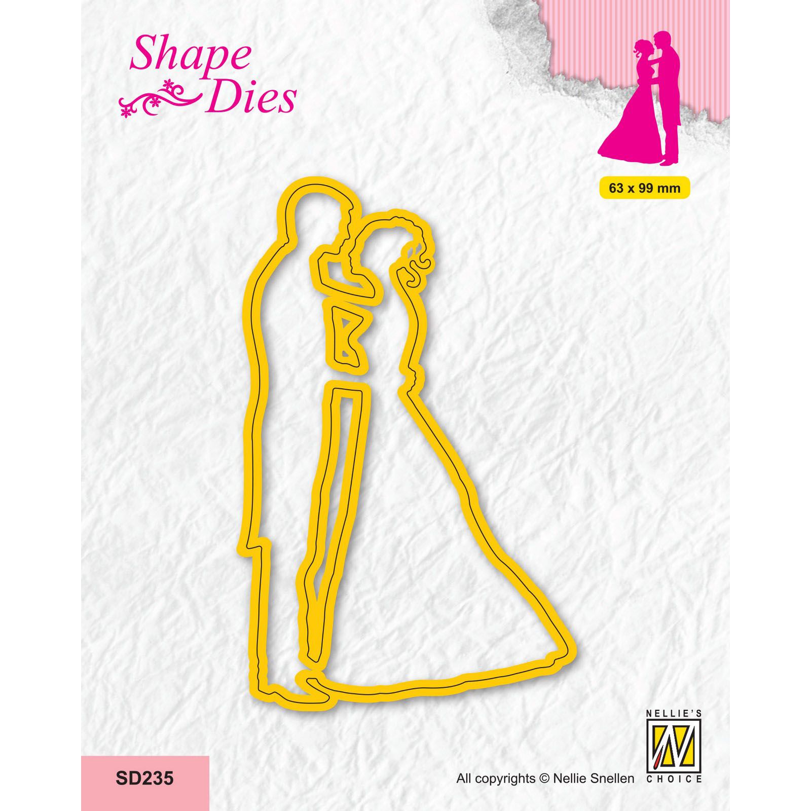 Nellie's Choice • Shape Dies Continue Bridal Couple