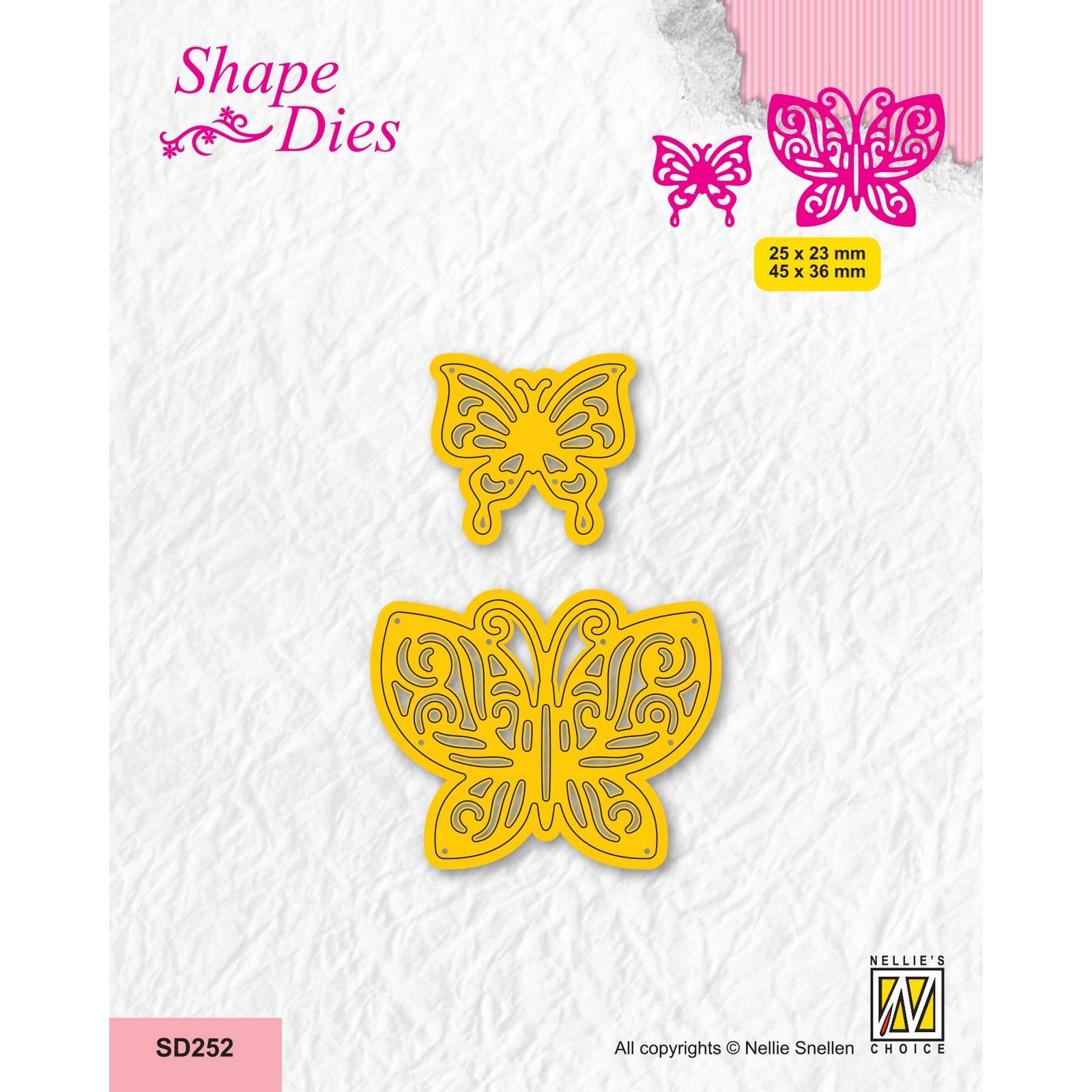 Nellie's Choice • Shape Dies Small Butterflies 2pcs